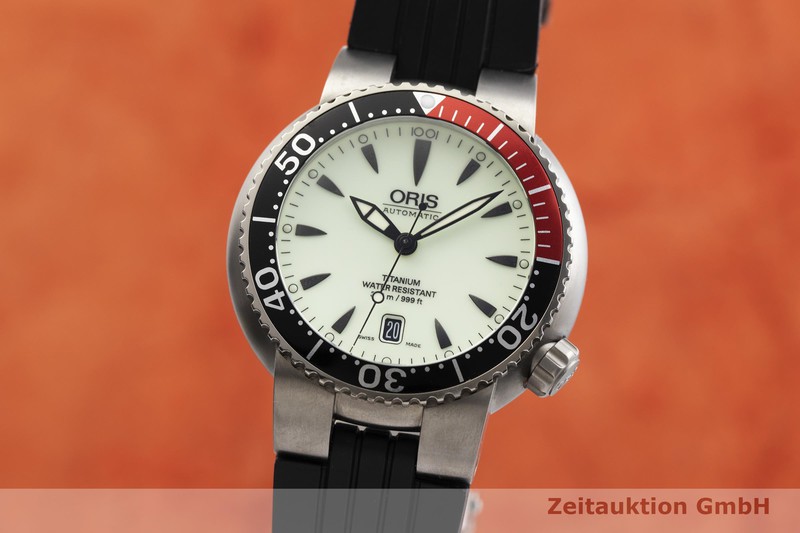 Oris titanium diver Clearance
