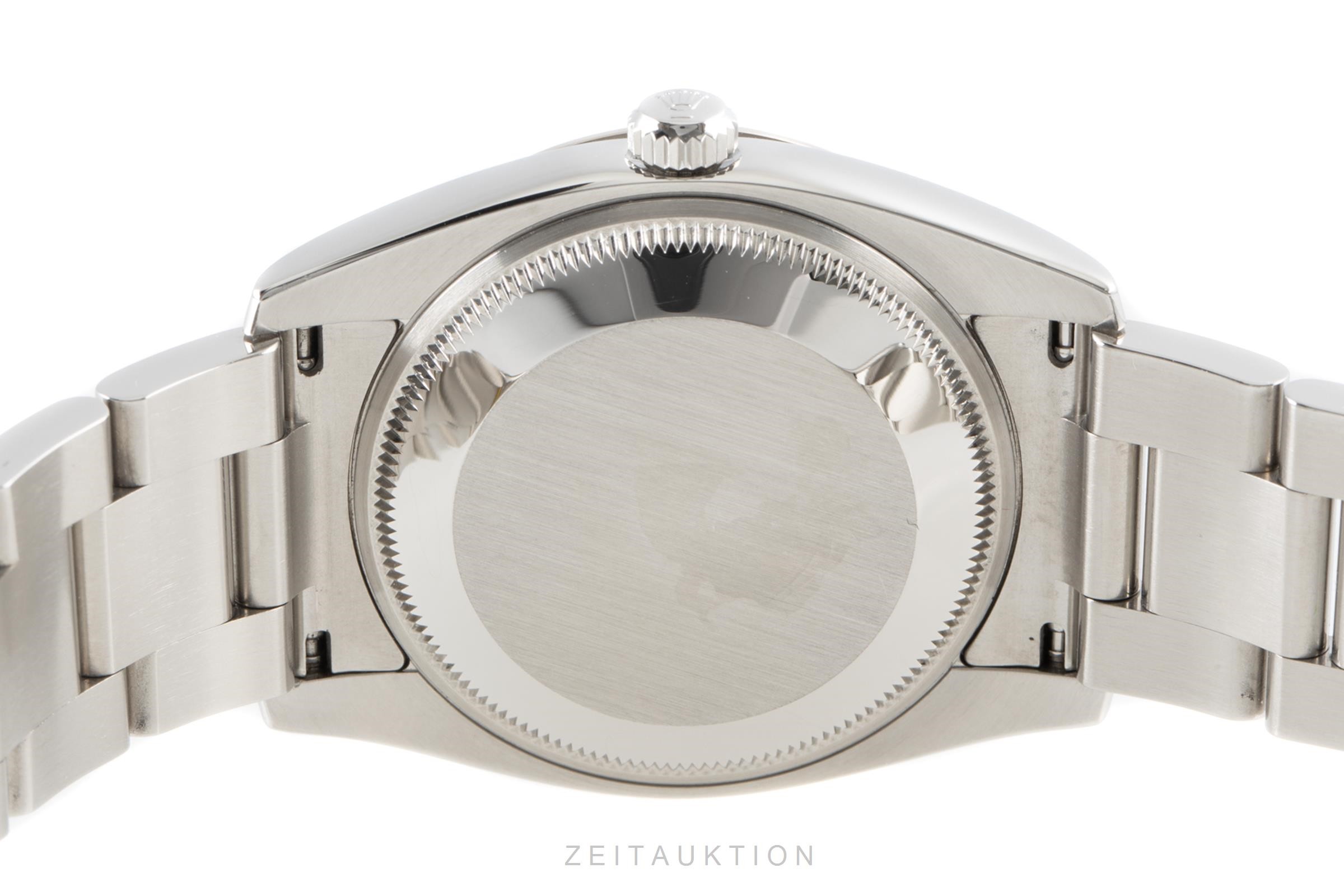 Rolex Oyster Perpetual acciaio / oro bianco automatismo Kal. 3135 Ref. 115234  | Zeitauktion