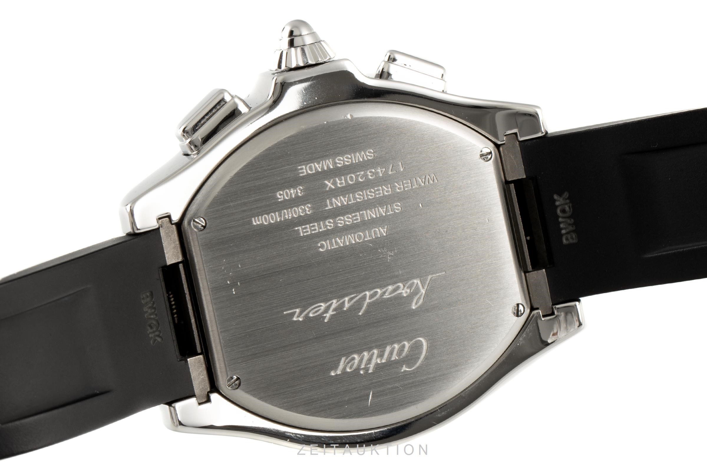 cartier roadster automatic stainless steel
