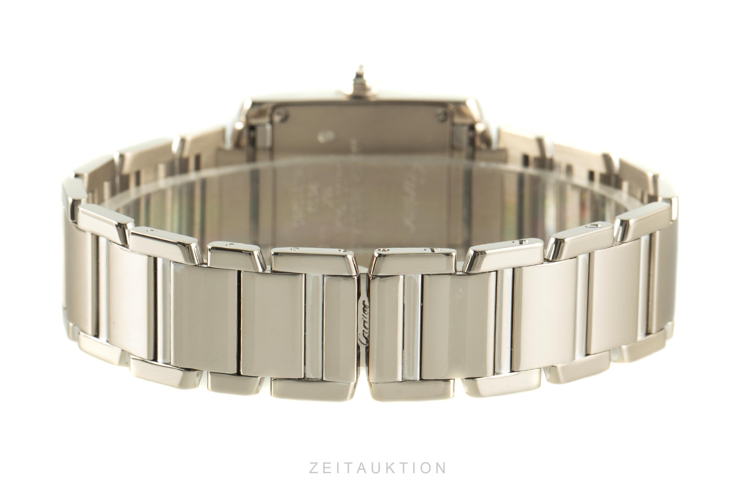 Cartier Tank Francaise oro blanco de 18 quilates cuarzo Kal. 057 Ref. 2403  | Zeitauktion