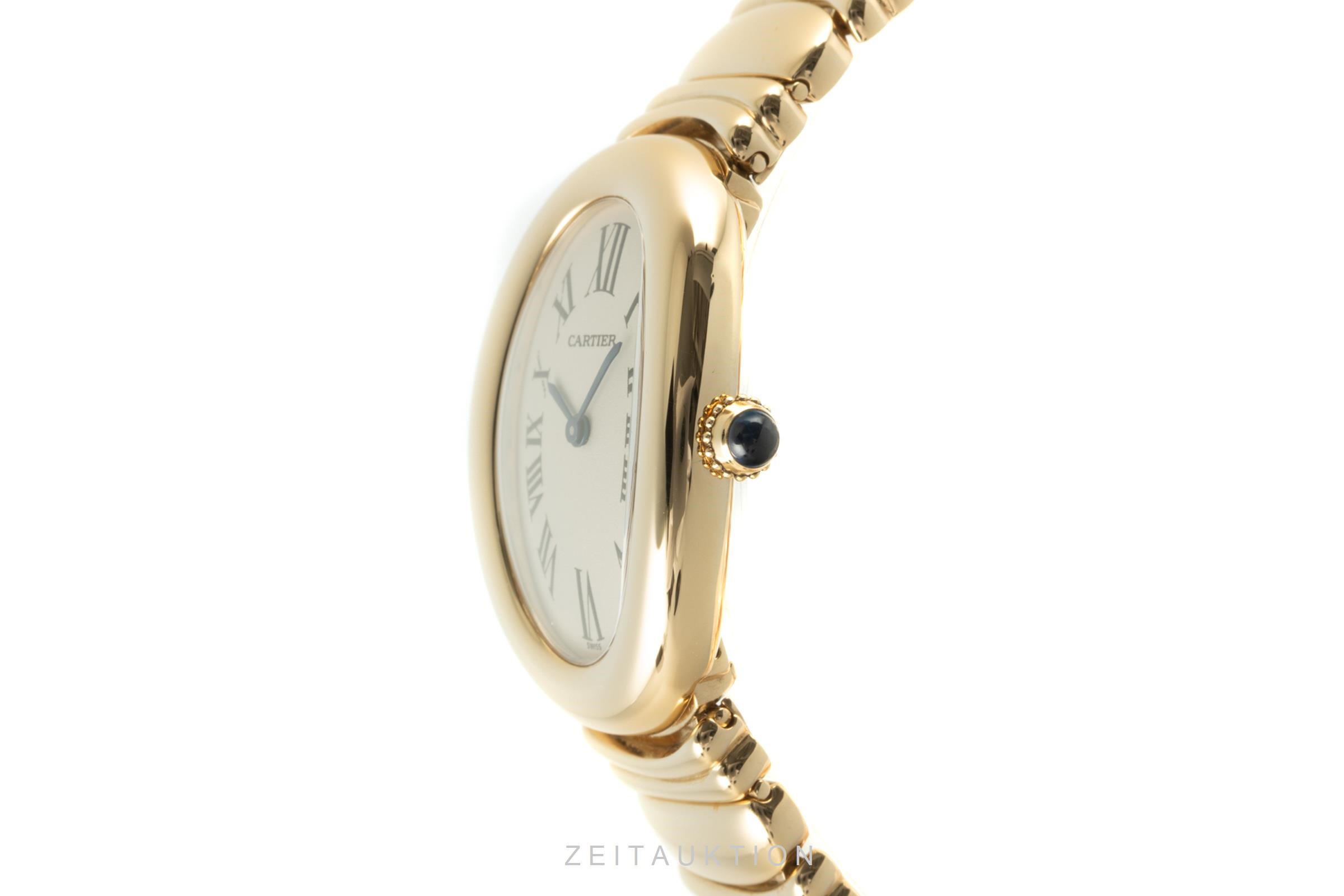 Cartier Baignoire 18 ct gold quartz Kal. 057.06 Ref. 1954  | Zeitauktion