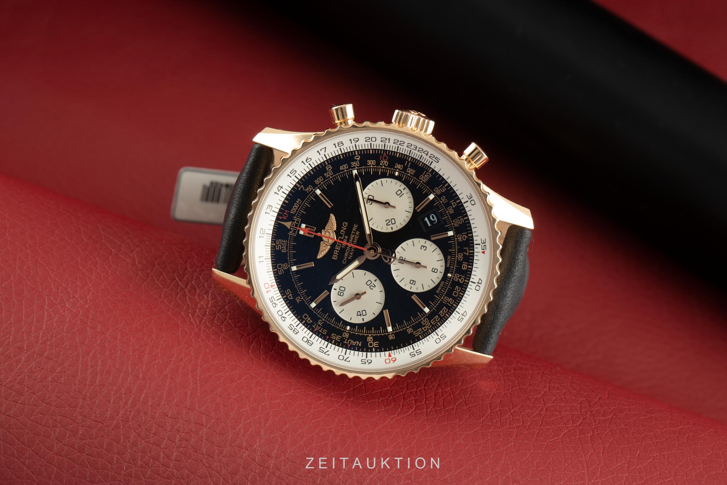 Breitling Navitimer cronografo oro 18 ct automatismo Kal. B01 Ref. RB0120  | Zeitauktion