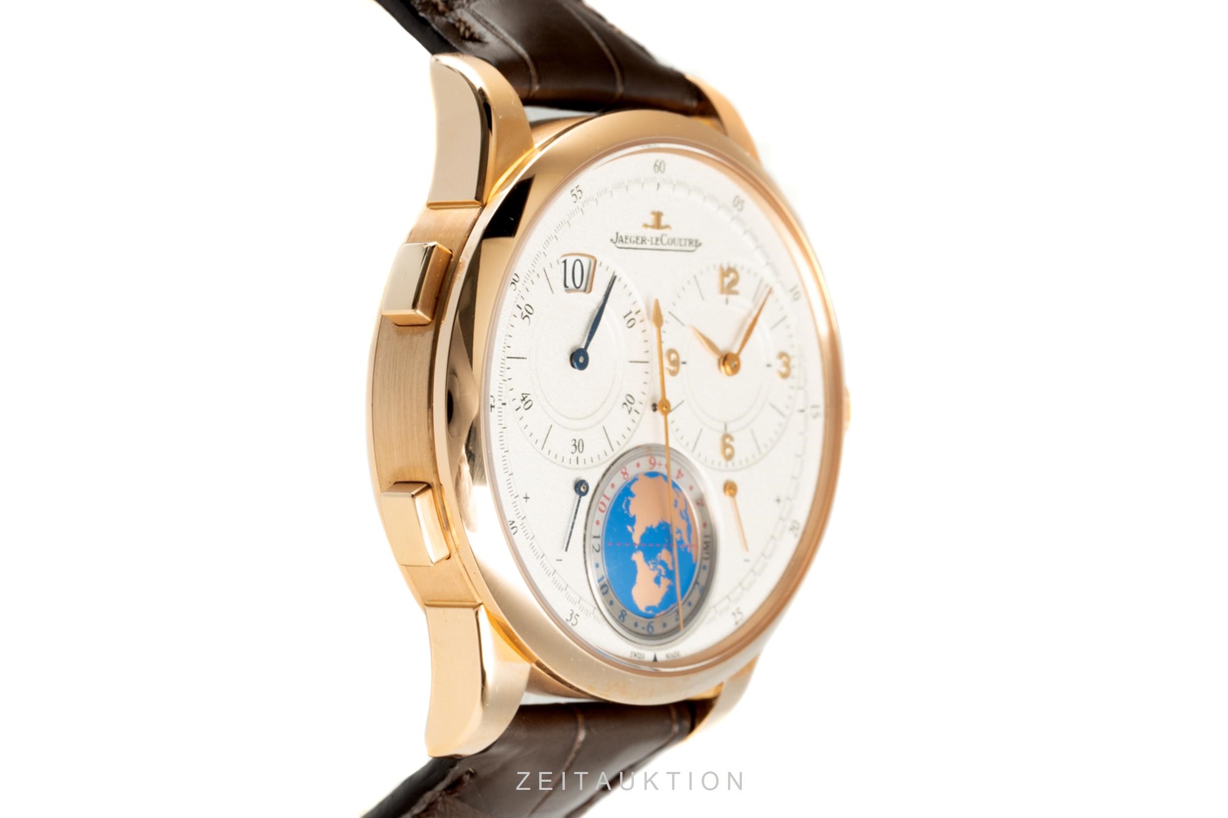 Jaeger-LeCoultre Duometre 18 ct gold manual winding Kal. 383 Ref. Q6062520, 600.2.16.S  | Zeitauktion