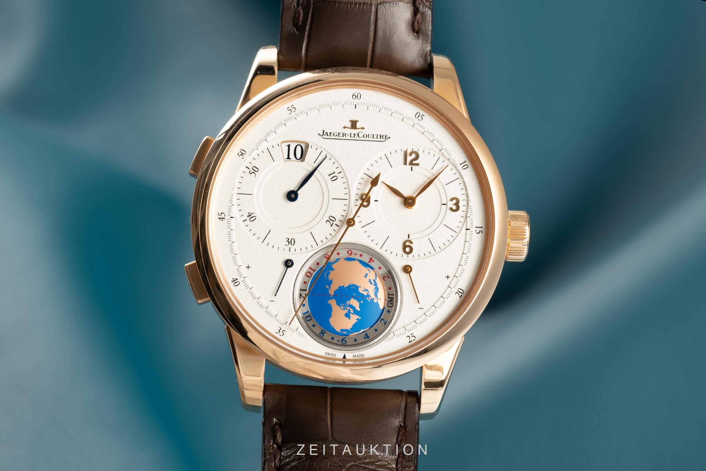 Jaeger LeCoultre Duometre 18k Gold Handaufzug Kal. 383 Ref. Q6062520, 600.2.16.S  | Zeitauktion