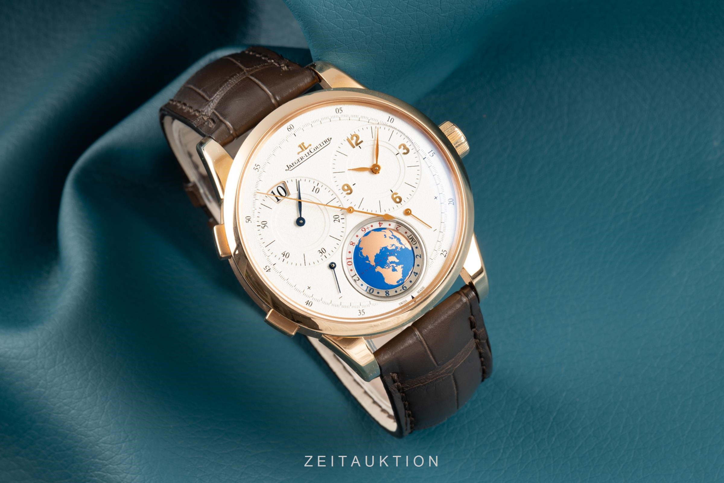 Jaeger-LeCoultre Duometre or 18 ct à remontage manuel Kal. 383 Ref. Q6062520, 600.2.16.S  | Zeitauktion