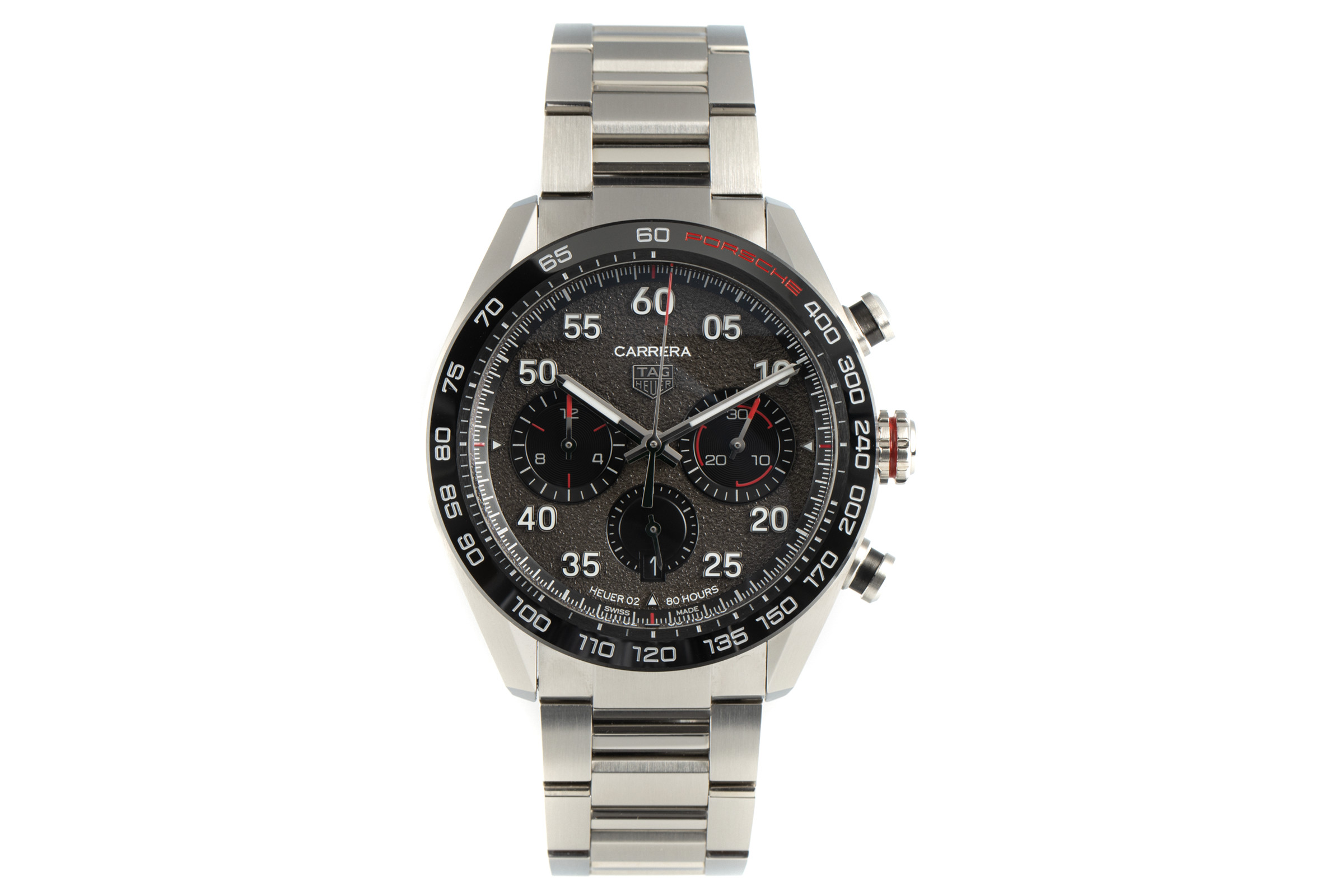 Tag Heuer Carrera chronograph ceramic steel automatic Kal