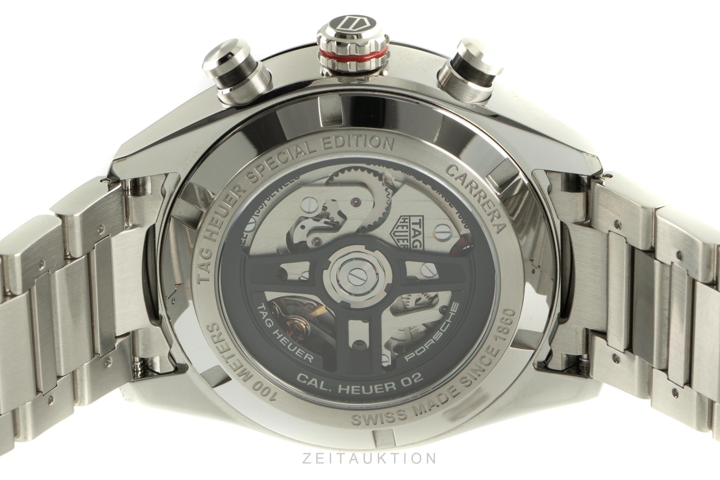 Tag Heuer Carrera cronografo ceramica / acciaio automatismo Kal. Heuer 02 Ref. CBN2A1F  | Zeitauktion