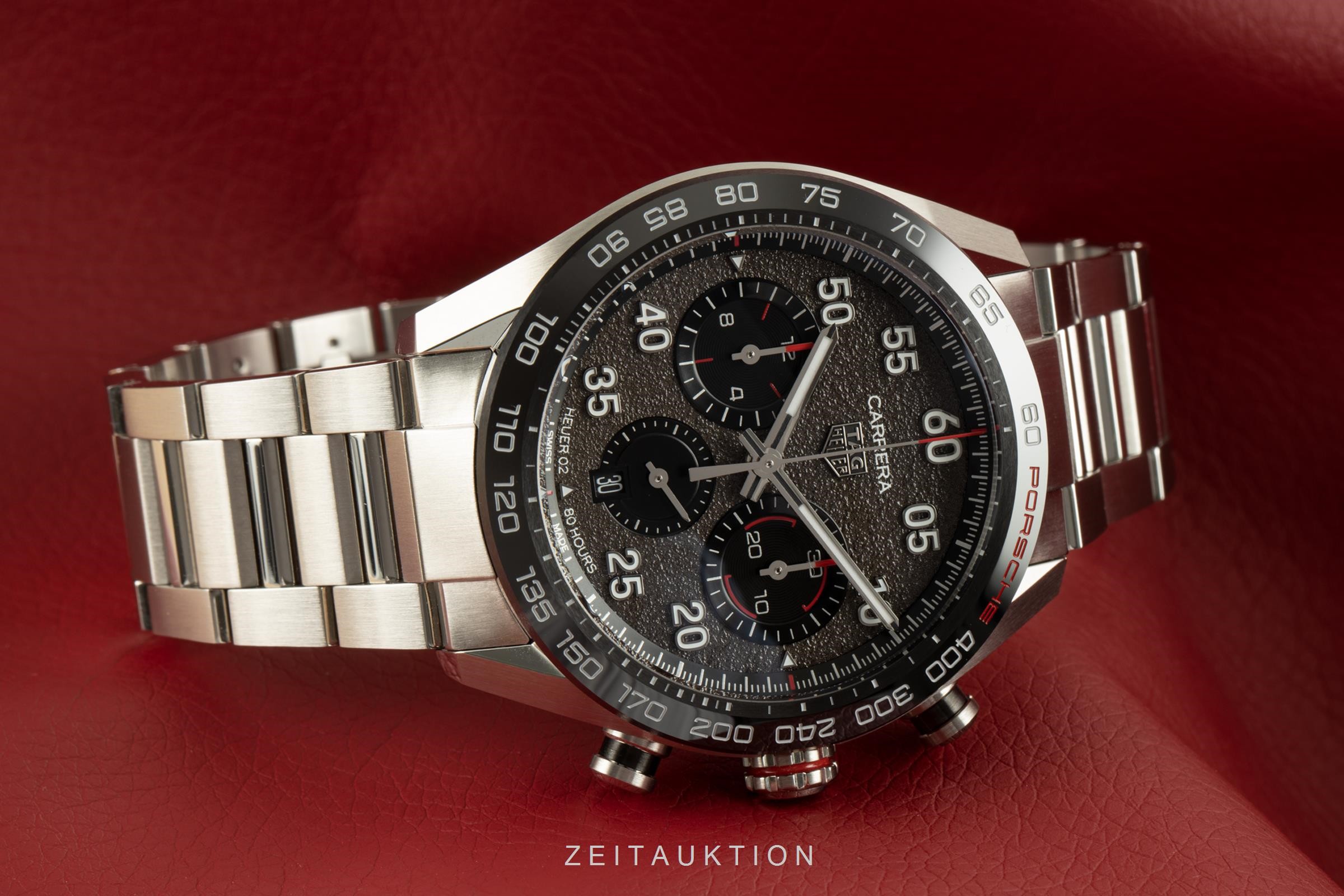 Tag Heuer Carrera chronograph ceramic / steel automatic Kal. Heuer 02 Ref. CBN2A1F  | Zeitauktion