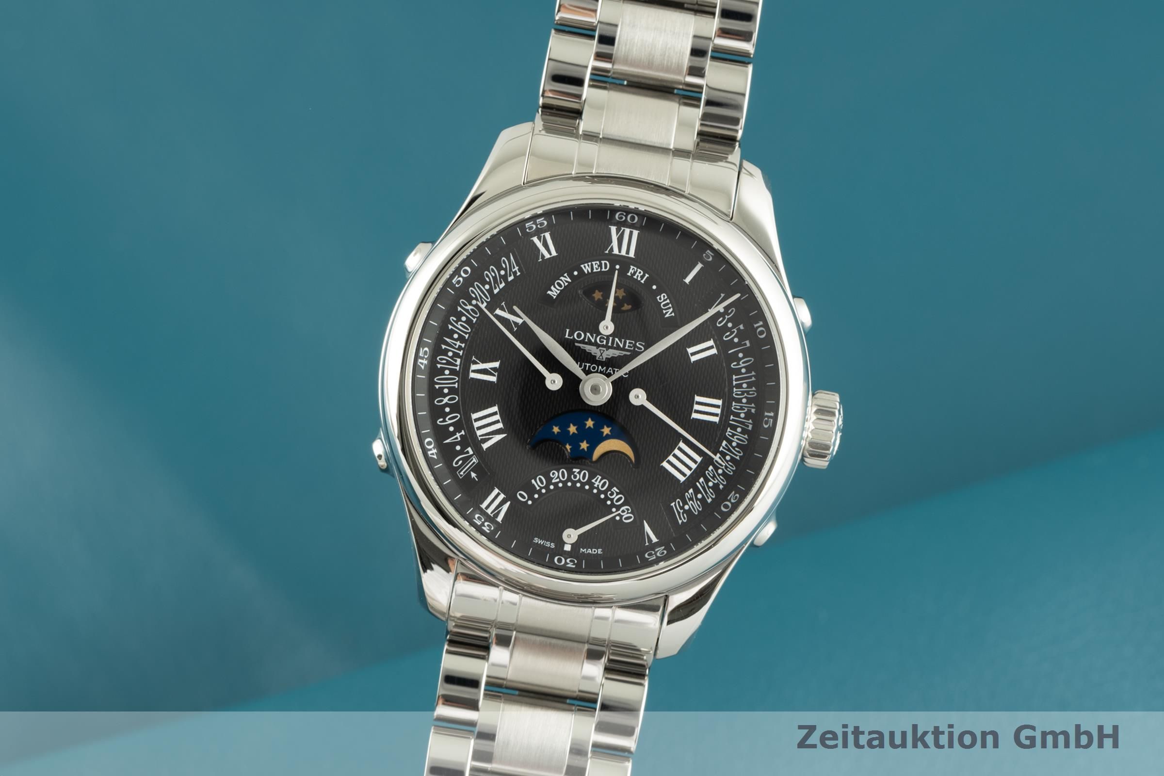 longines master collection steel bracelet