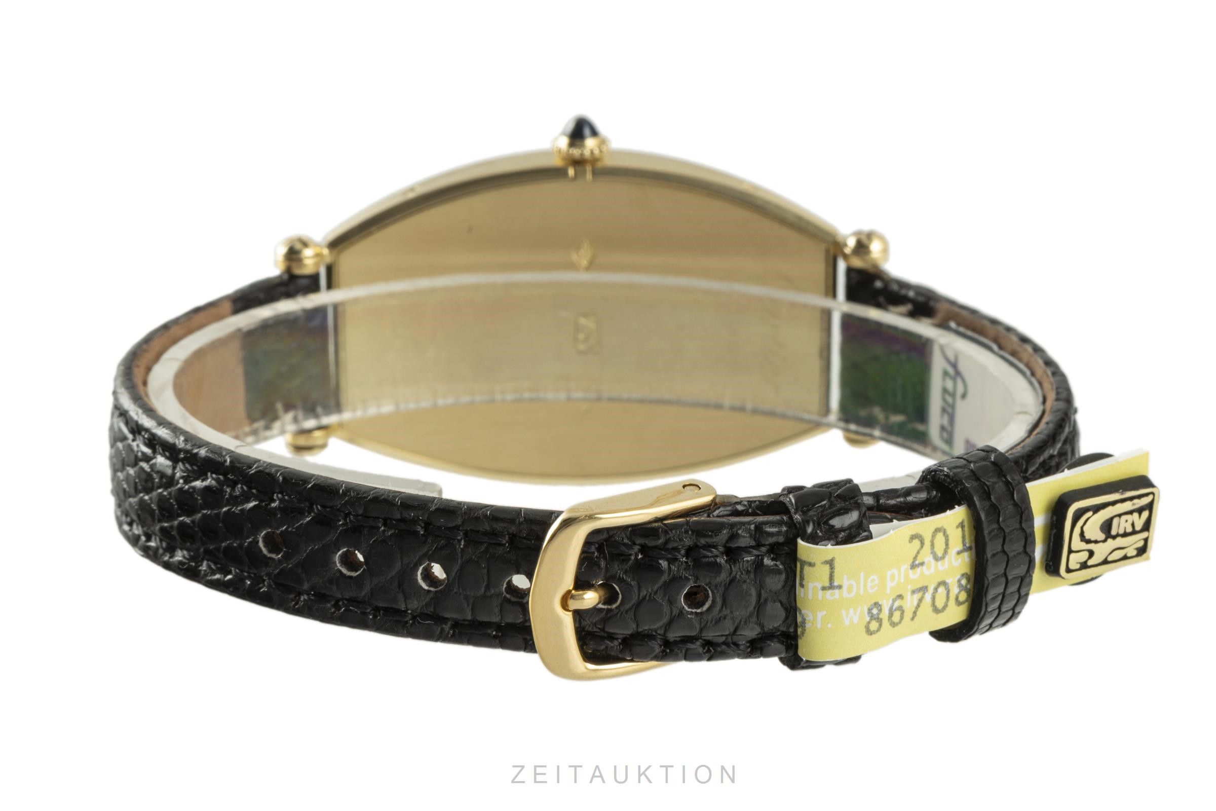 Cartier Tonneau oro de 18 quilates cuerda manual Kal. 78-1 Ref. 594-91  | Zeitauktion