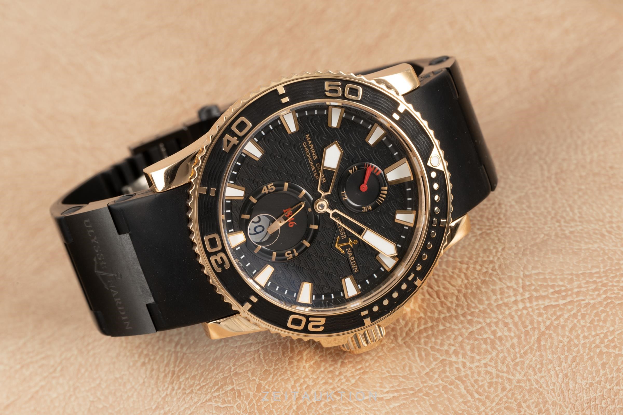 ulysse nardin marine chronometer gold
