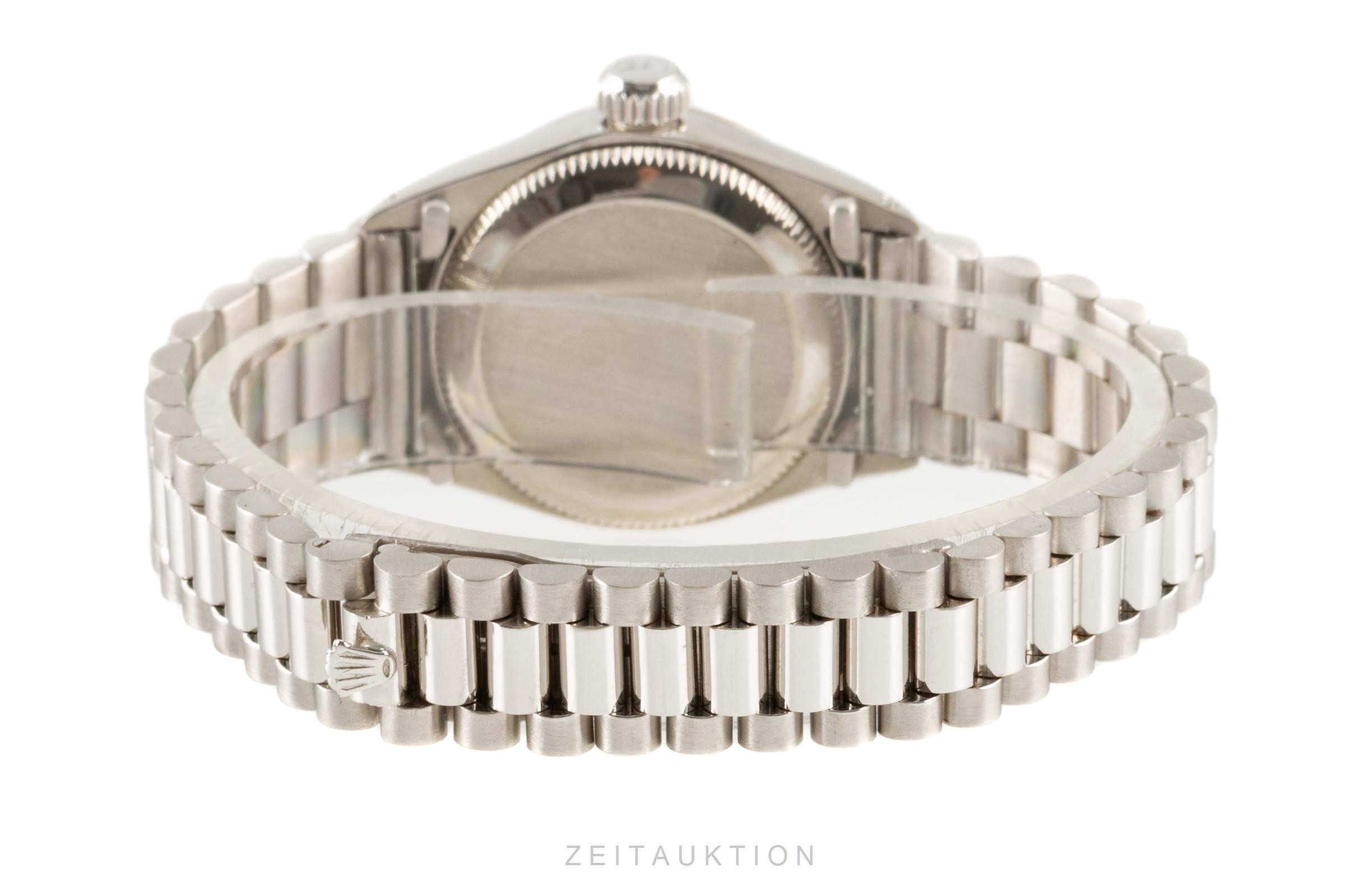 Rolex Lady Date or blanc 18 ct automatique Kal. 1160 Ref. 6516  | Zeitauktion