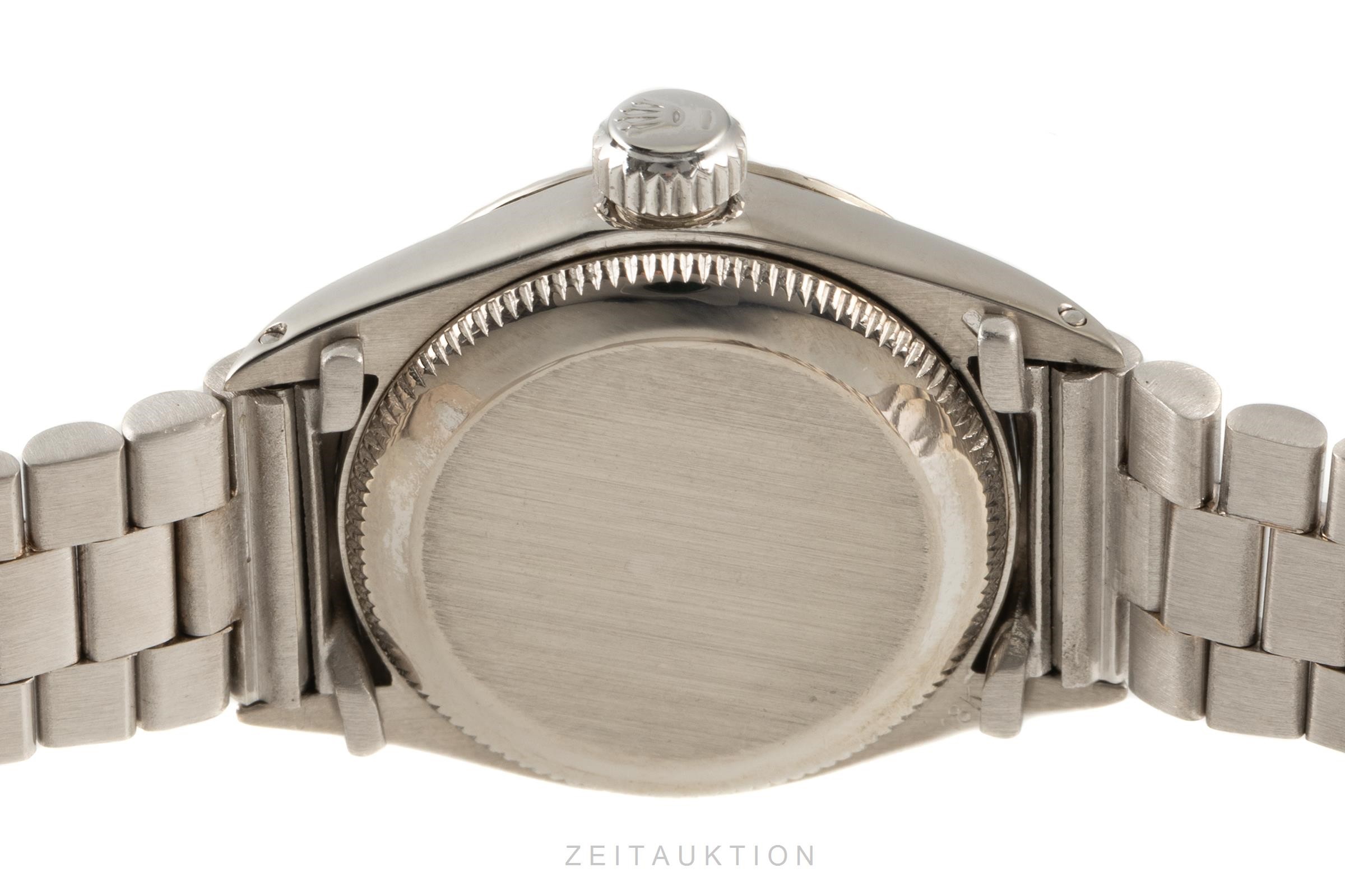 Rolex Lady Date 18 ct white gold automatic Kal. 1160 Ref. 6516  | Zeitauktion