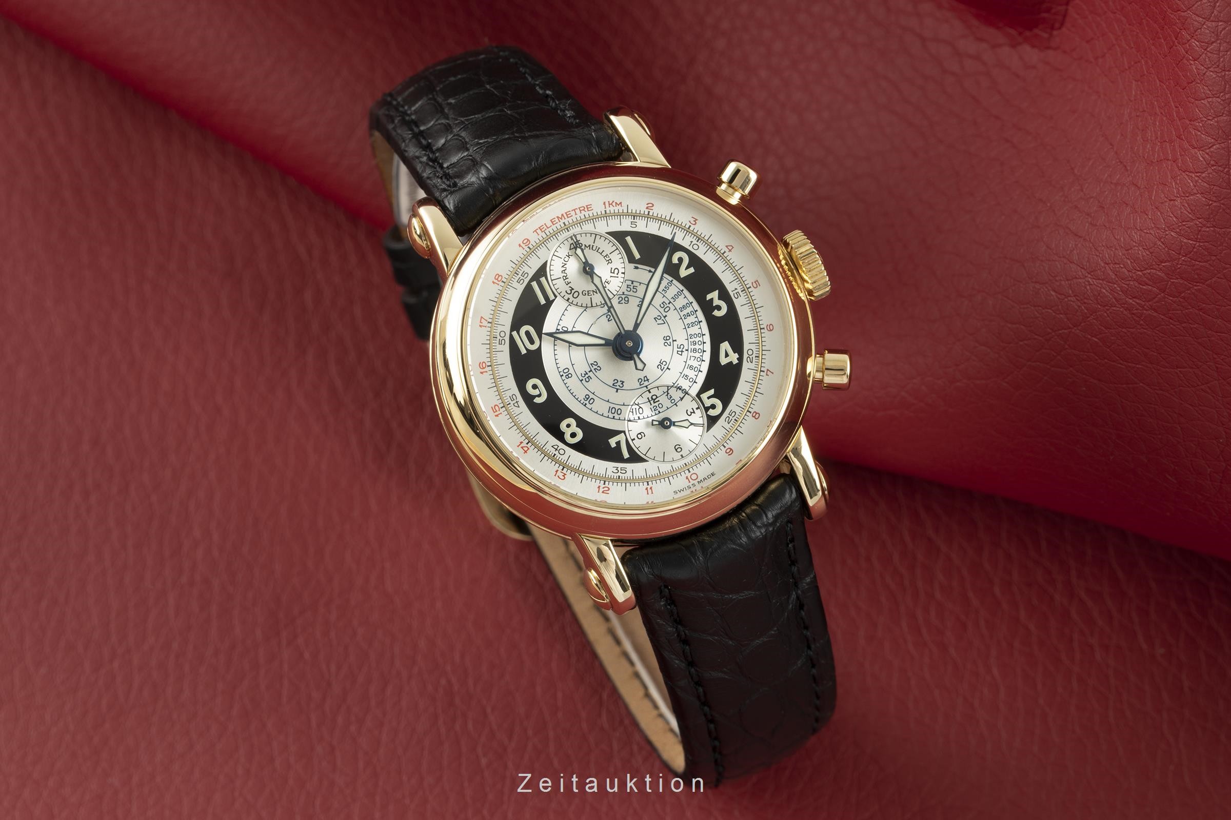 Franck Muller * chronographe or 18 ct automatique Ref. 7000CCS3645  | Zeitauktion