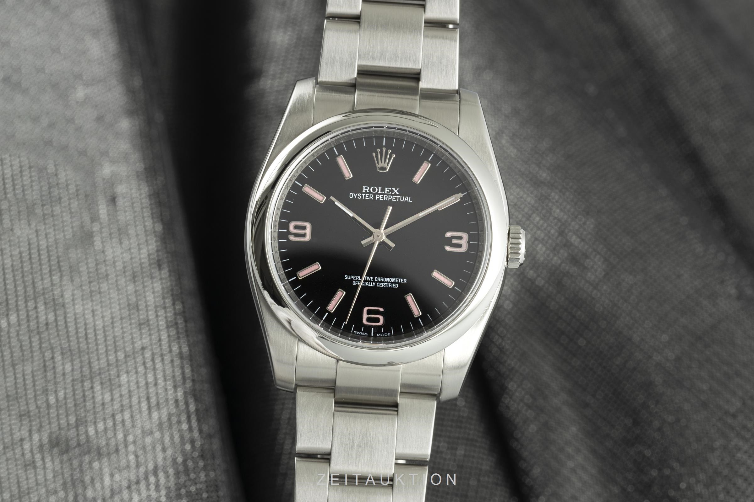 Rolex Oyster Perpetual Stahl Automatik Kal. 3130 Ref. 116000  | Zeitauktion