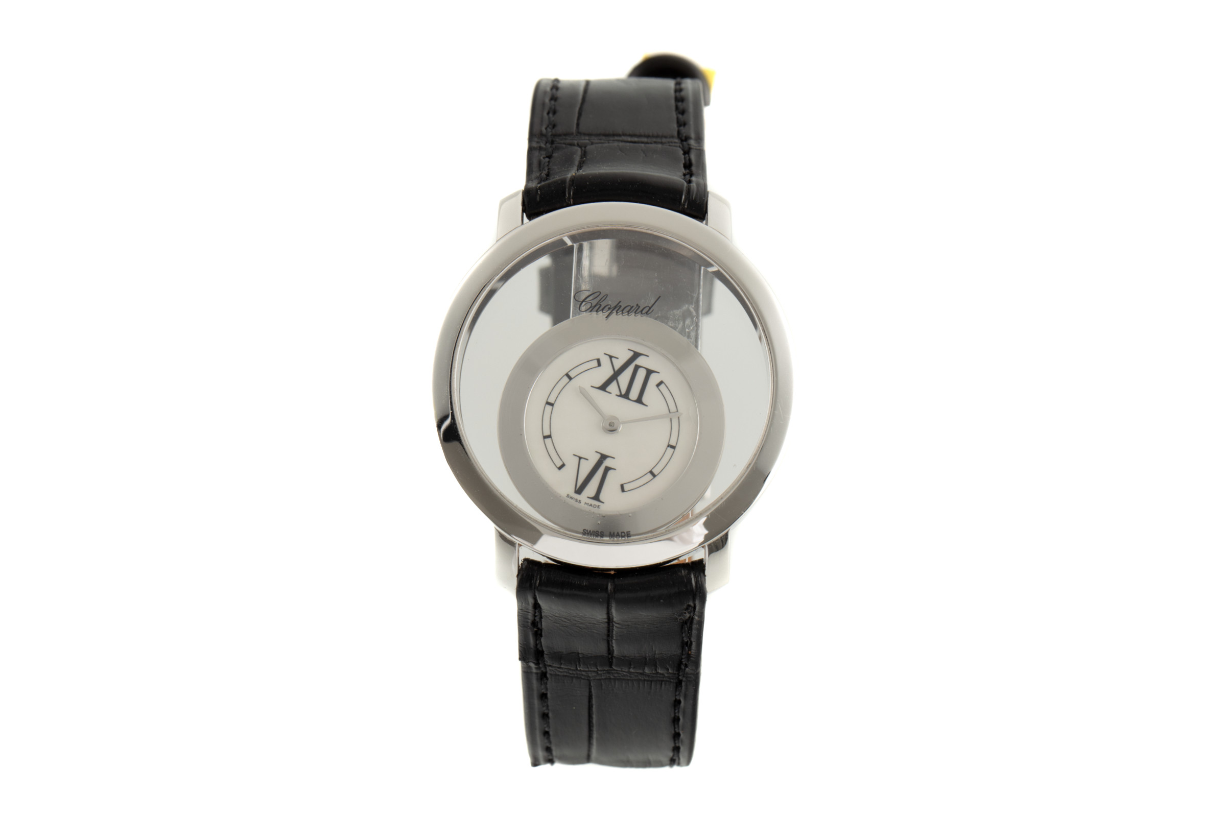 Chopard Happy Diamonds 18 ct white gold quartz Ref. 20/7230  | Zeitauktion