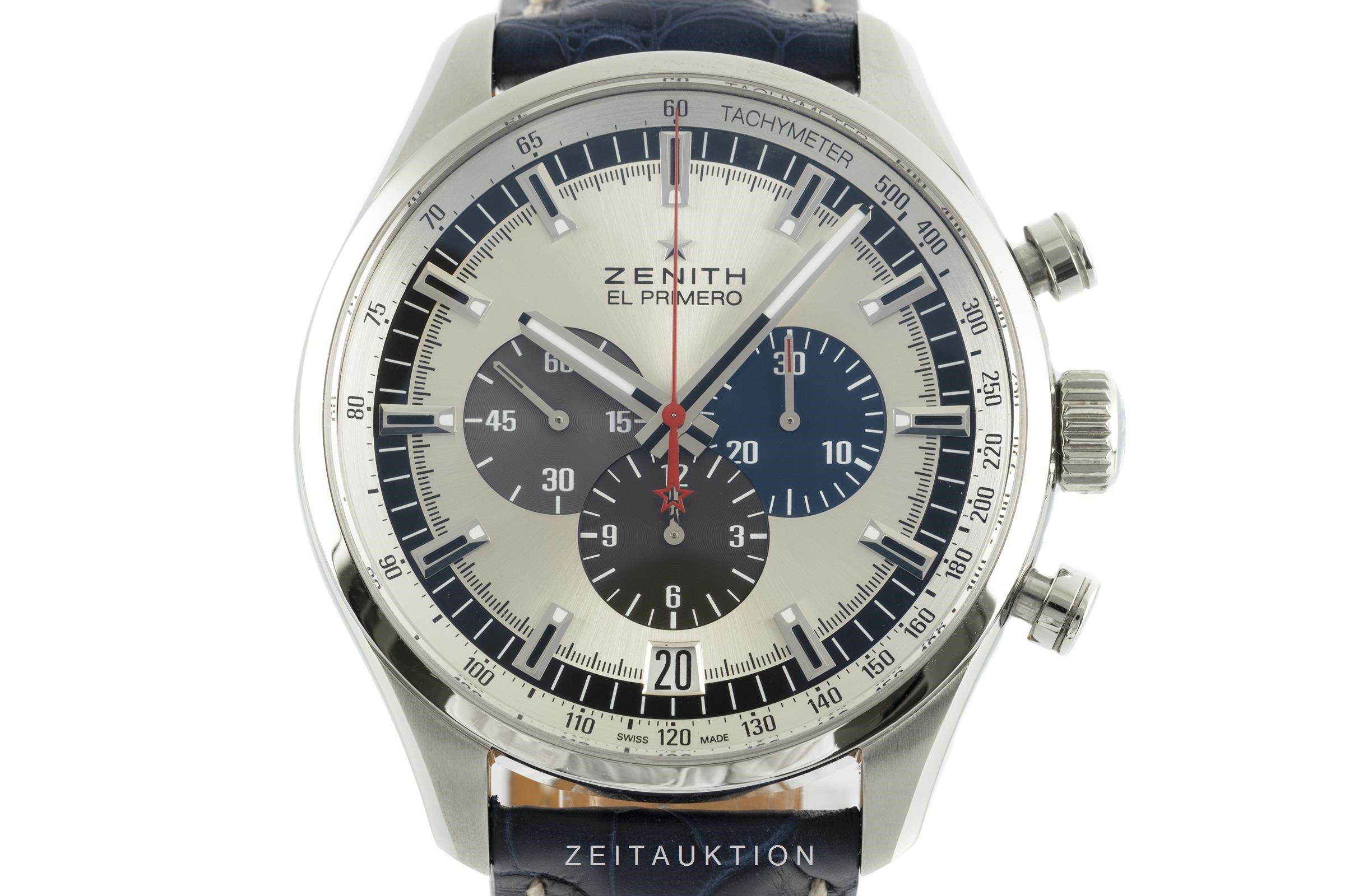 Zenith El Primero chronograph steel automatic Kal. 400 Ref. 03.2520.400/69.C713  | 2103415