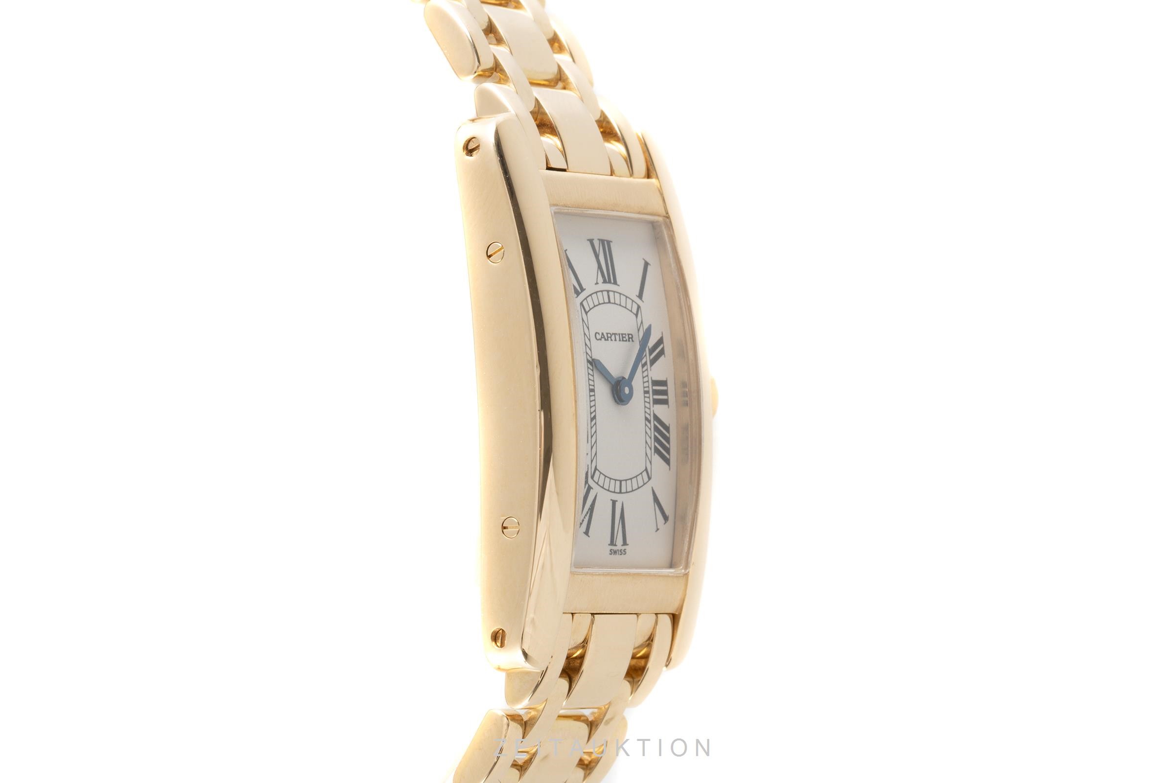 Cartier Tank Américaine oro de 18 quilates cuarzo Kal. 157.06 Ref. 1710  | Zeitauktion