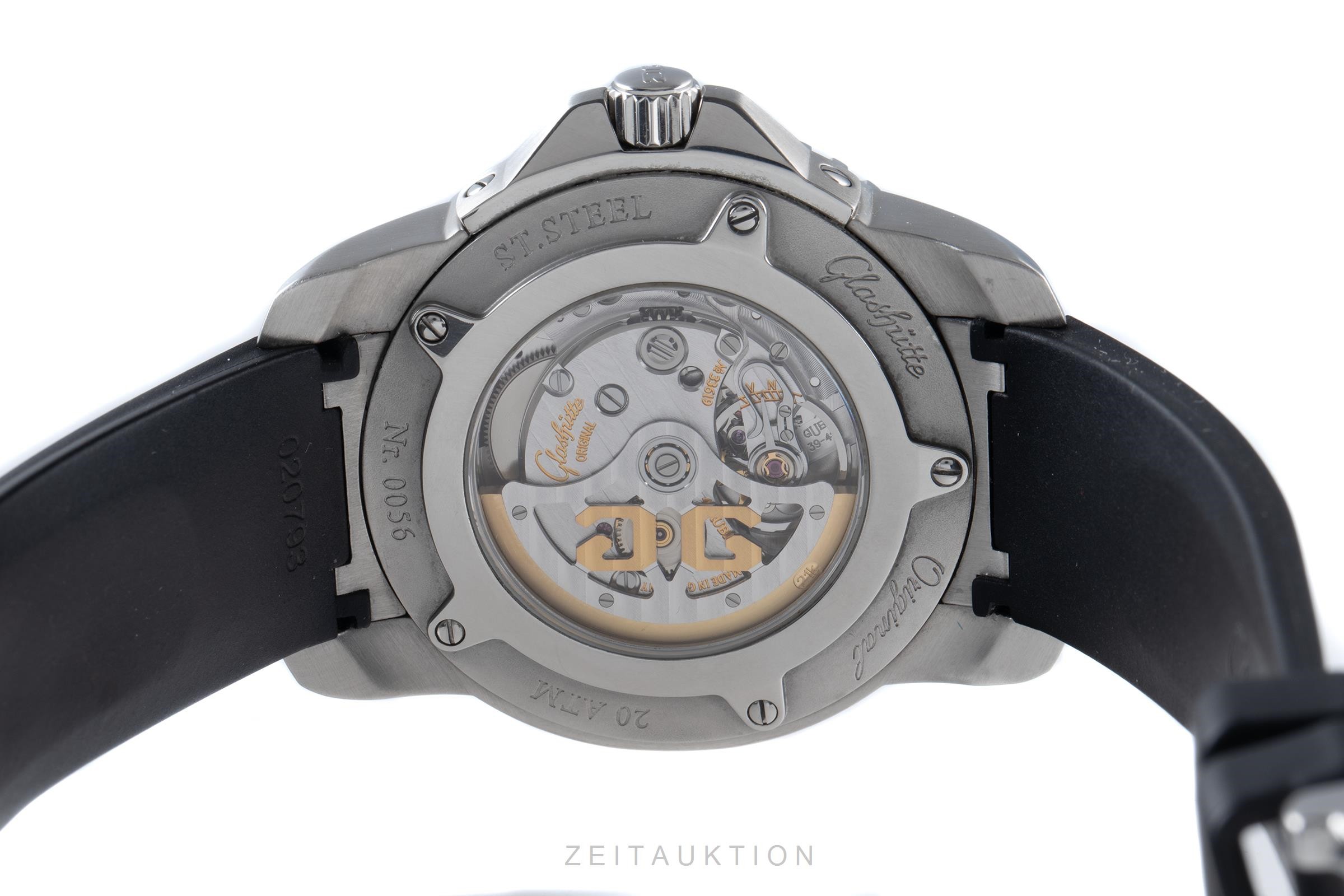 Glashütte Sport Evolution  Stahl Automatik Kal. GUB 39-41 Ref. 39-42-43-03-04  | Zeitauktion