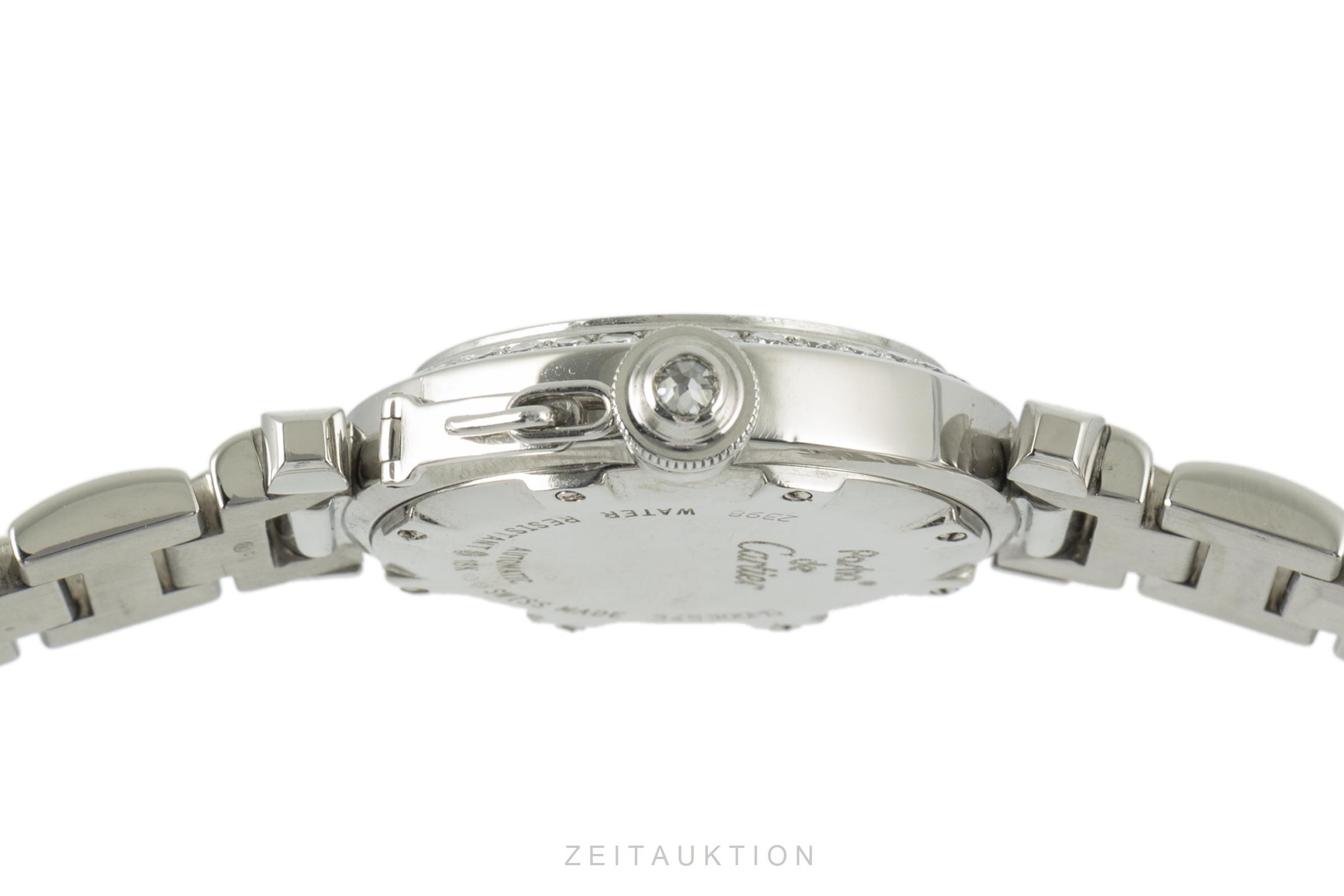 Cartier Pasha oro blanco de 18 quilates automático Kal. 120 Ref. 2398  | Zeitauktion