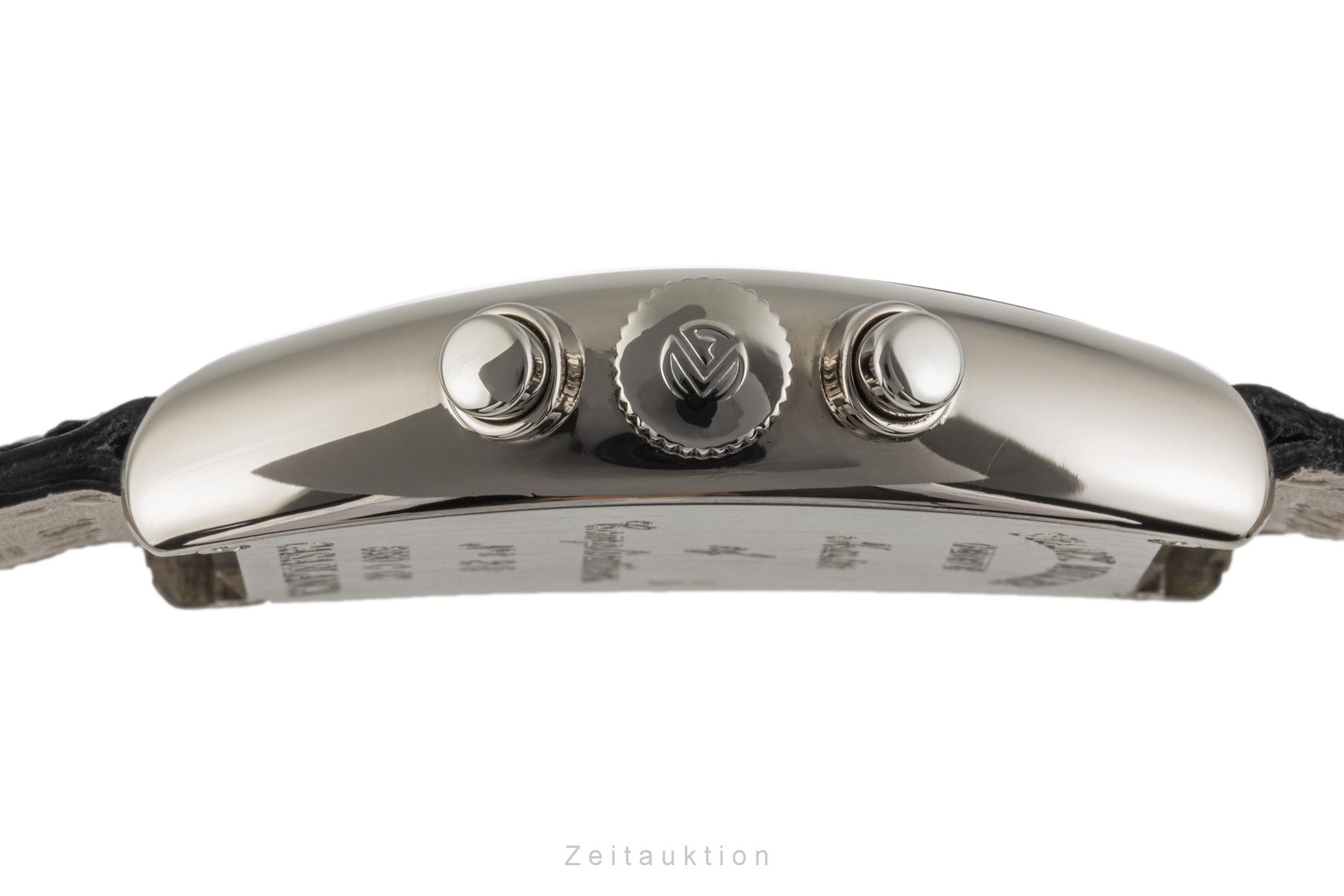 Franck Muller Casablanca cronógrafo oro blanco de 18 quilates cuerda manual Ref. 5850CC  | Zeitauktion