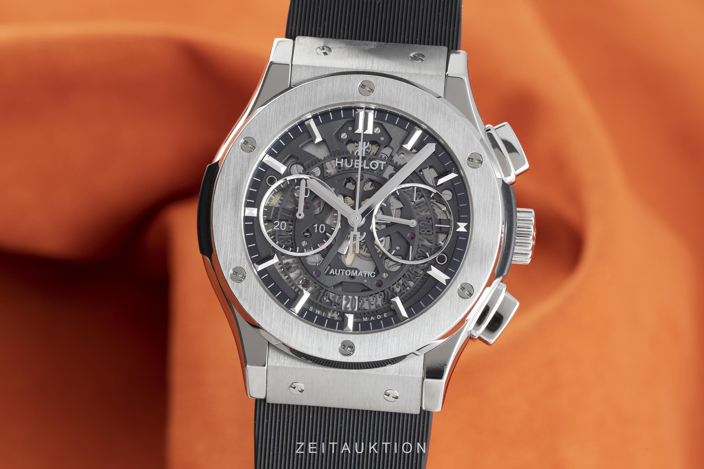 Hublot Classic Fusion chronographe titane  automatique Ref. 525.NX.0170.LR  | Zeitauktion