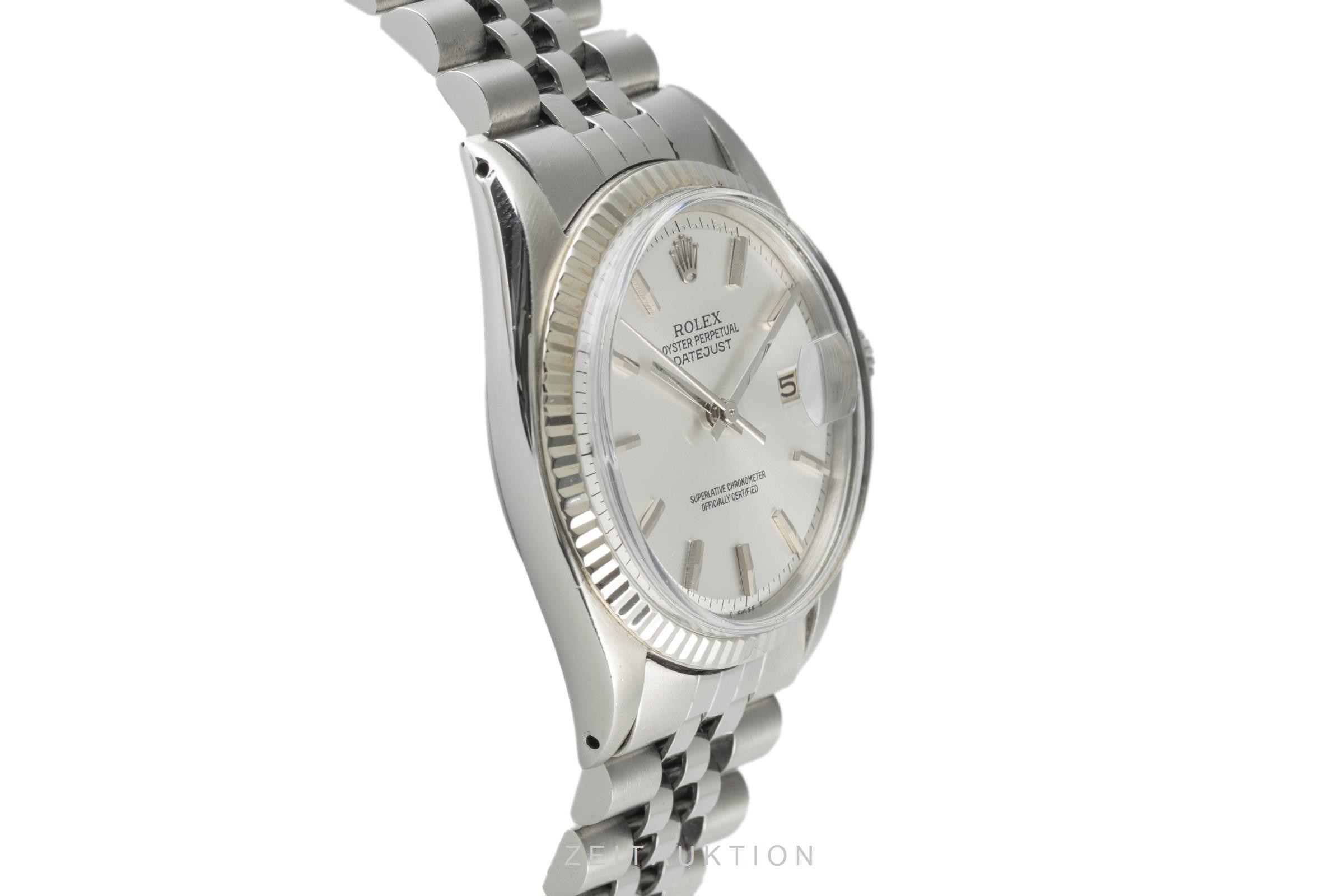 Rolex Datejust acciaio / oro bianco automatismo Kal. 1570 Ref. 1601 VINTAGE  | Zeitauktion