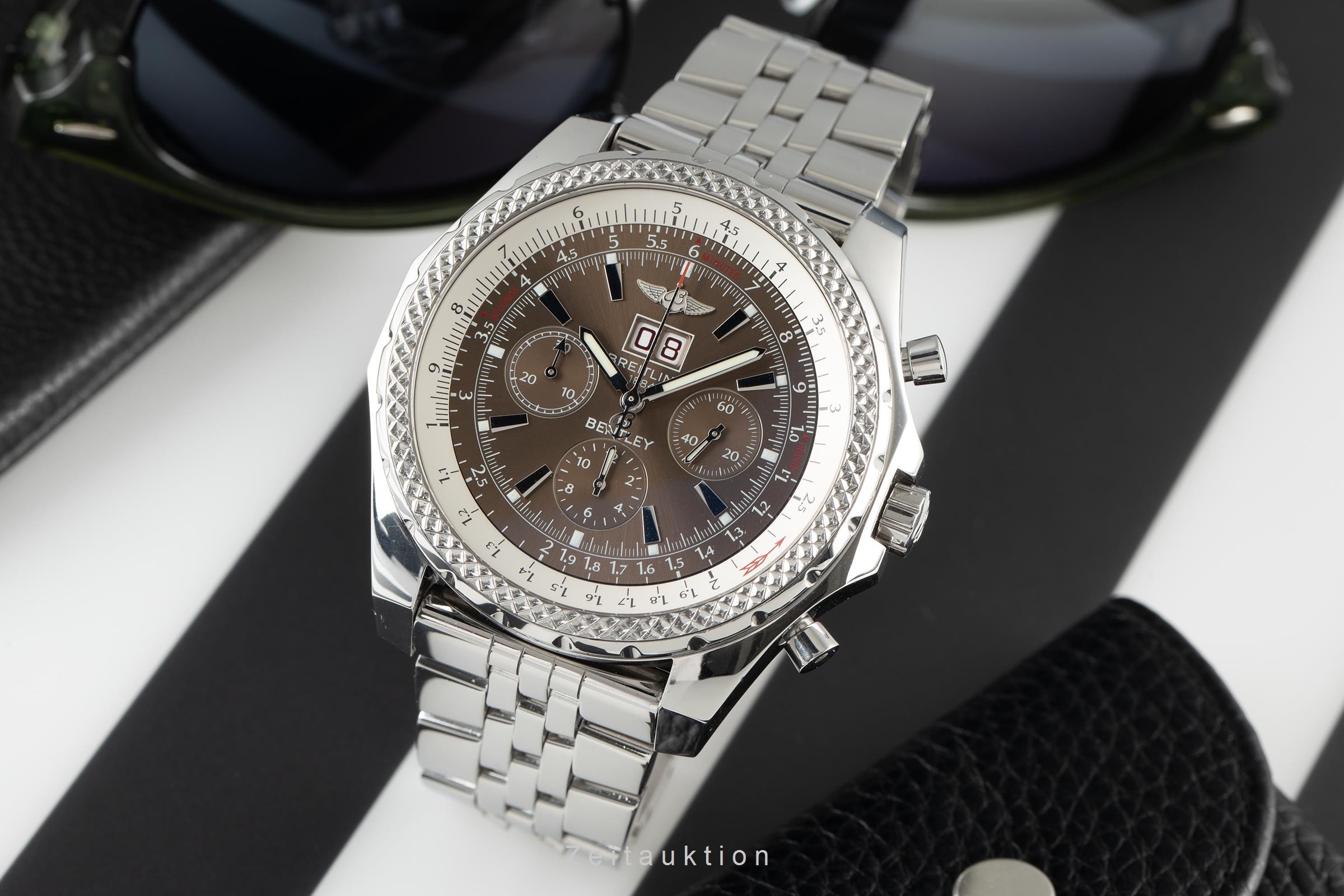 Breitling Bentley chronographe acier automatique Kal. B44 Ref. A44362  | Zeitauktion