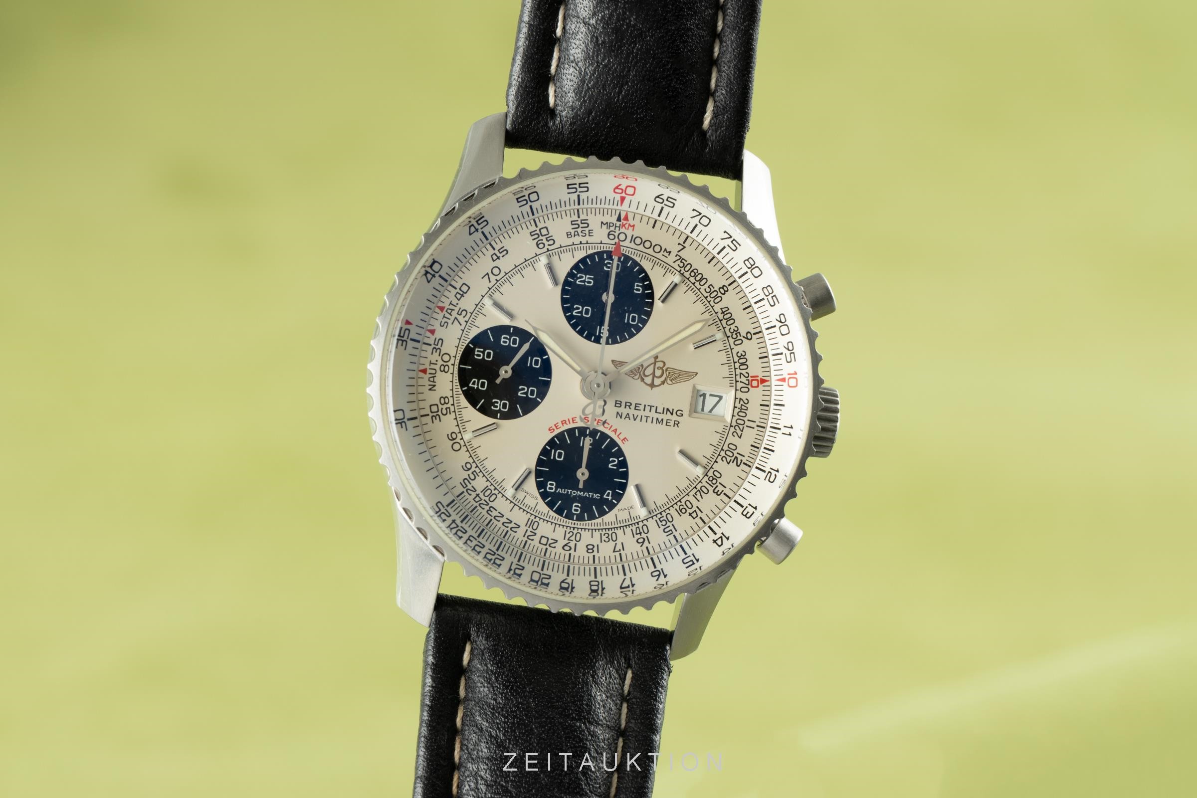 Breitling Navitimer cronografo acciaio automatismo Kal. B13 Ref. A13330  | Zeitauktion