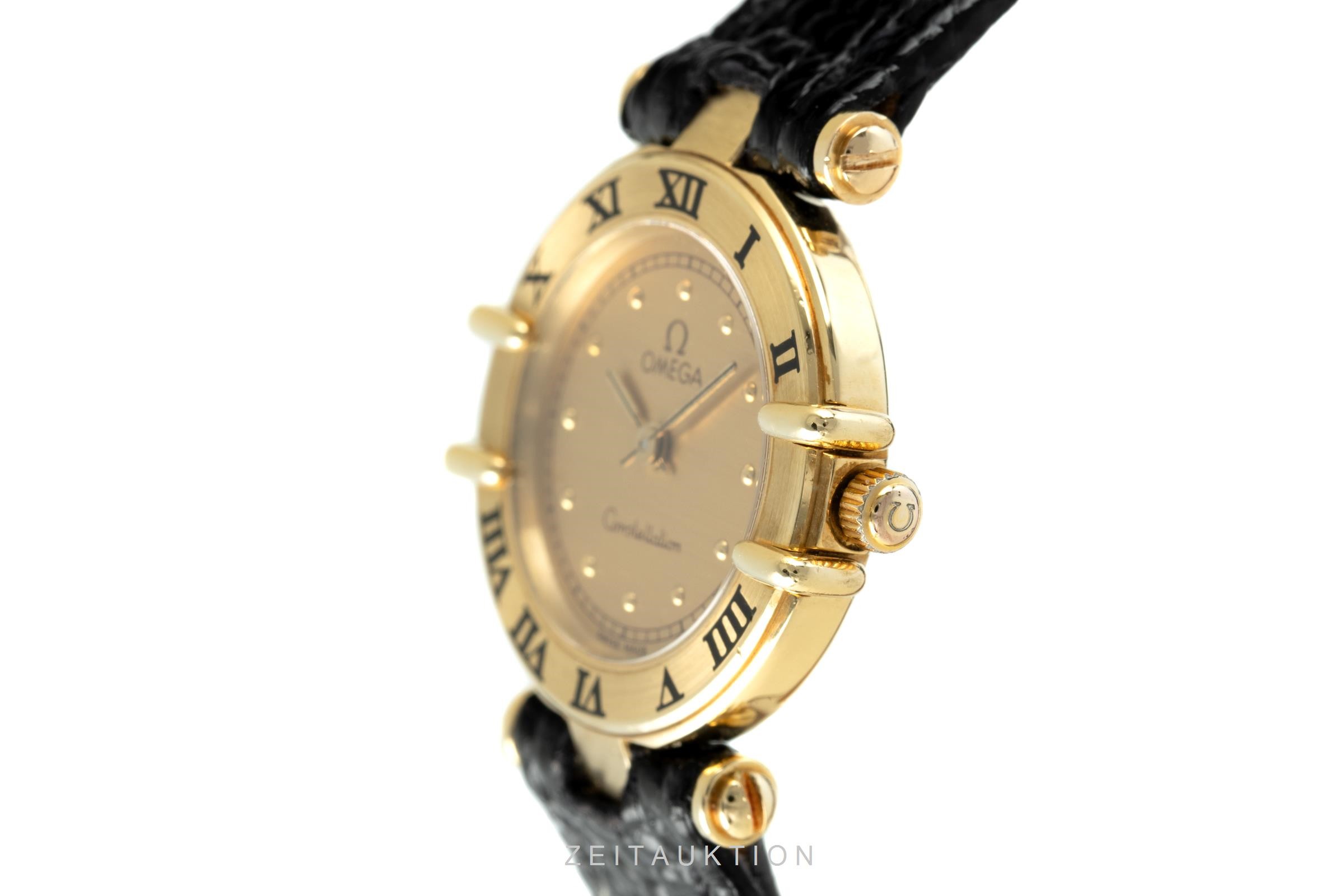 Omega Constellation oro de 18 quilates cuarzo Kal. 1455 Ref. 595.0102  | Zeitauktion