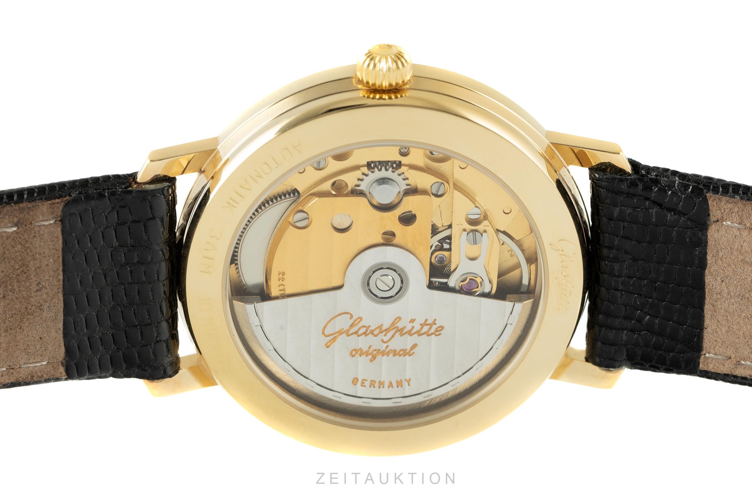 Glashütte Original Klassik doré automatique Kal. GUB 10-30  | Zeitauktion