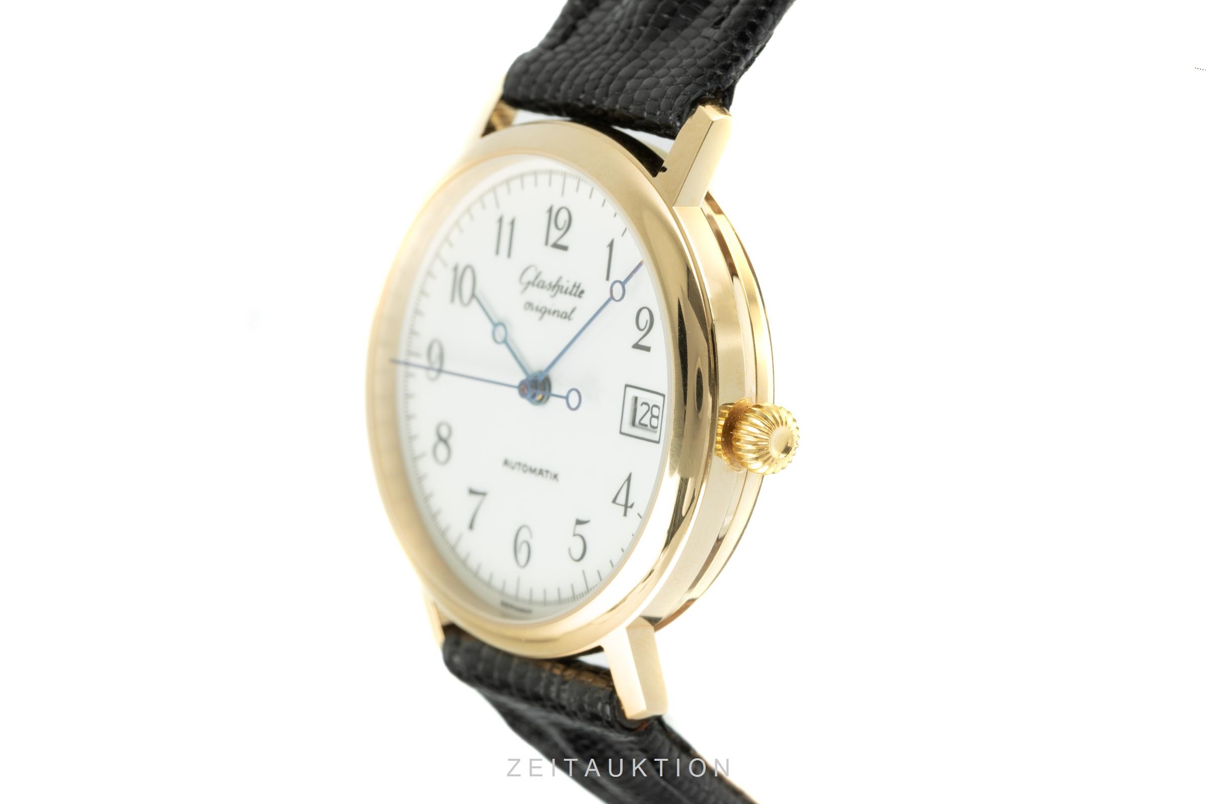 Glashütte Original Klassik gold-plated automatic Kal. GUB 10-30  | Zeitauktion