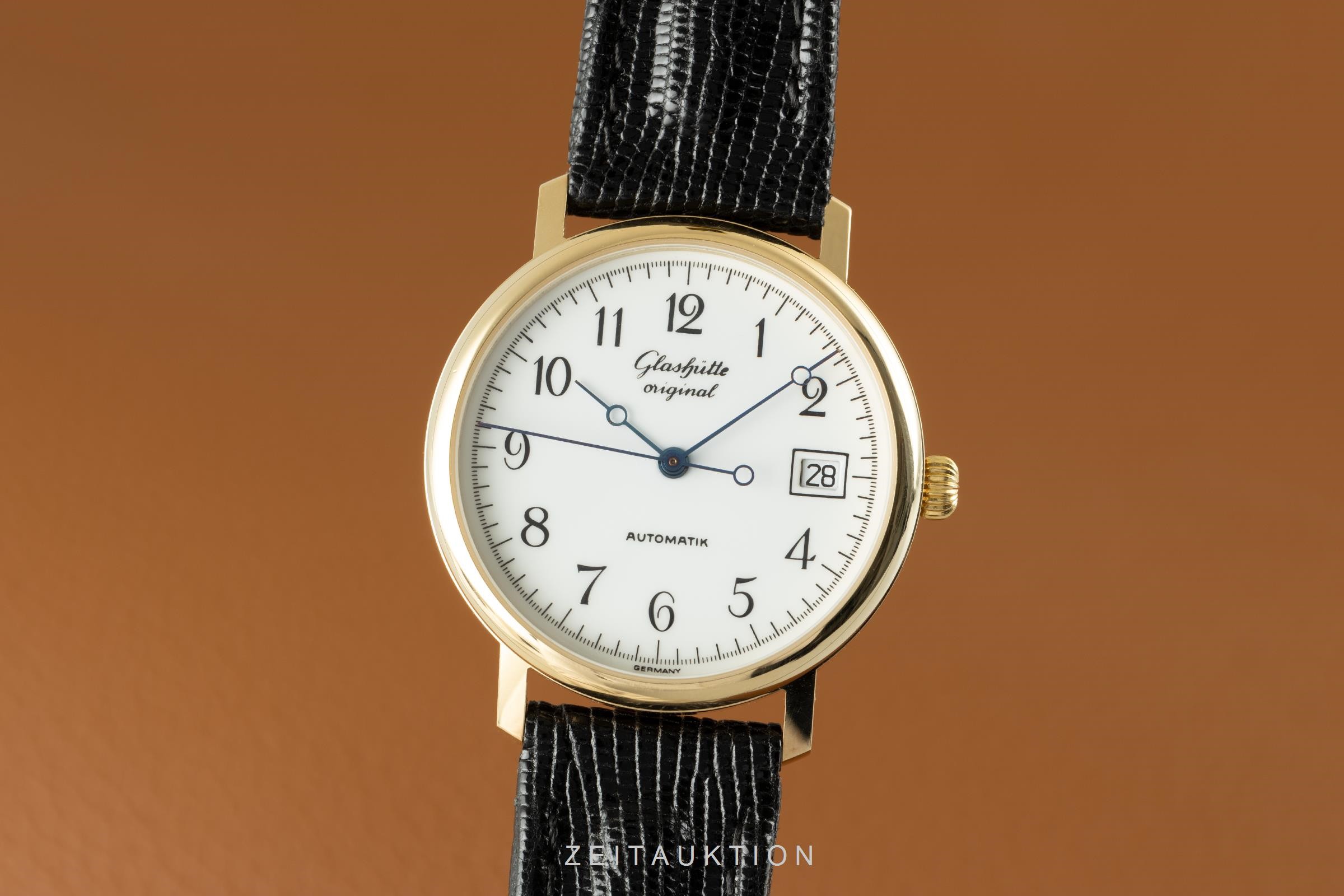 Glashütte Original Klassik gold-plated automatic Kal. GUB 10-30  | Zeitauktion