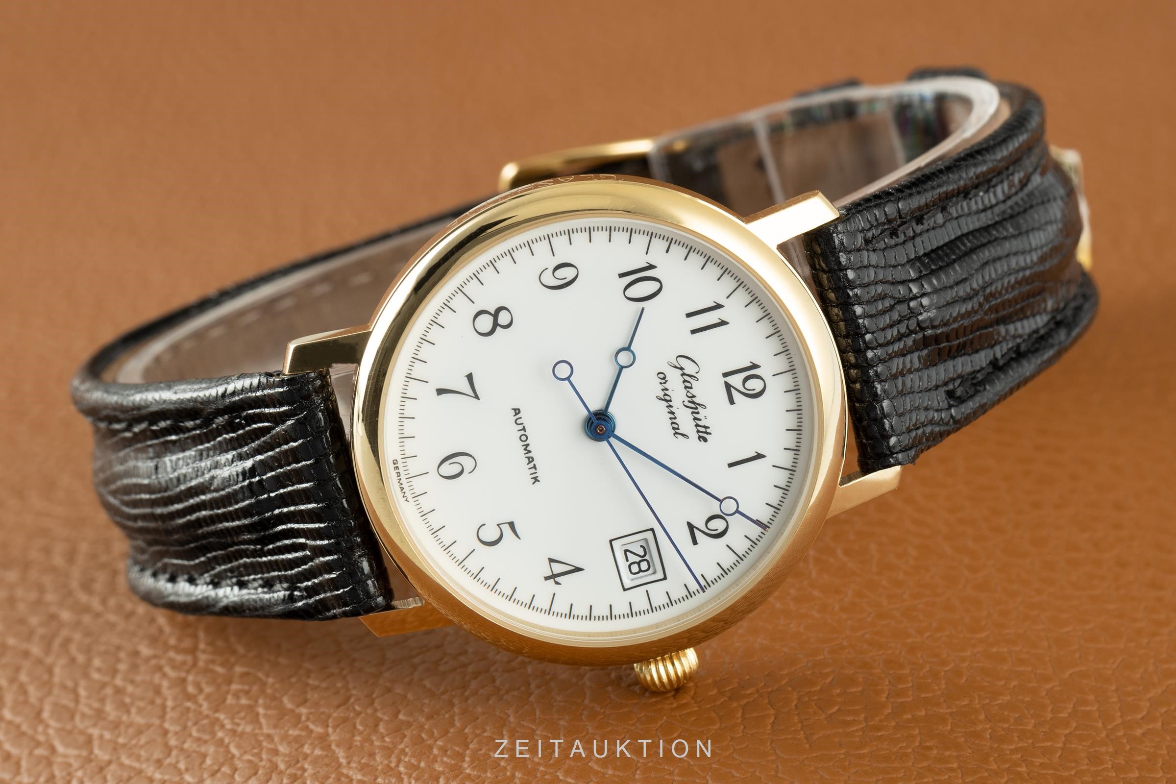 Glashütte Original Klassik bañado en oro automático Kal. GUB 10-30  | Zeitauktion