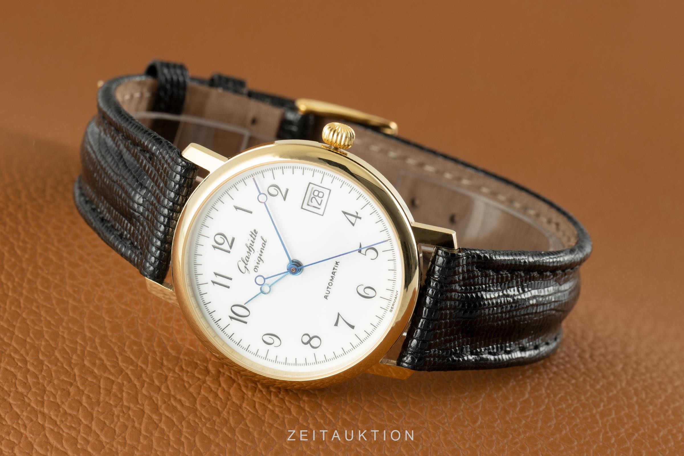 Glashütte Original Klassik bañado en oro automático Kal. GUB 10-30  | Zeitauktion