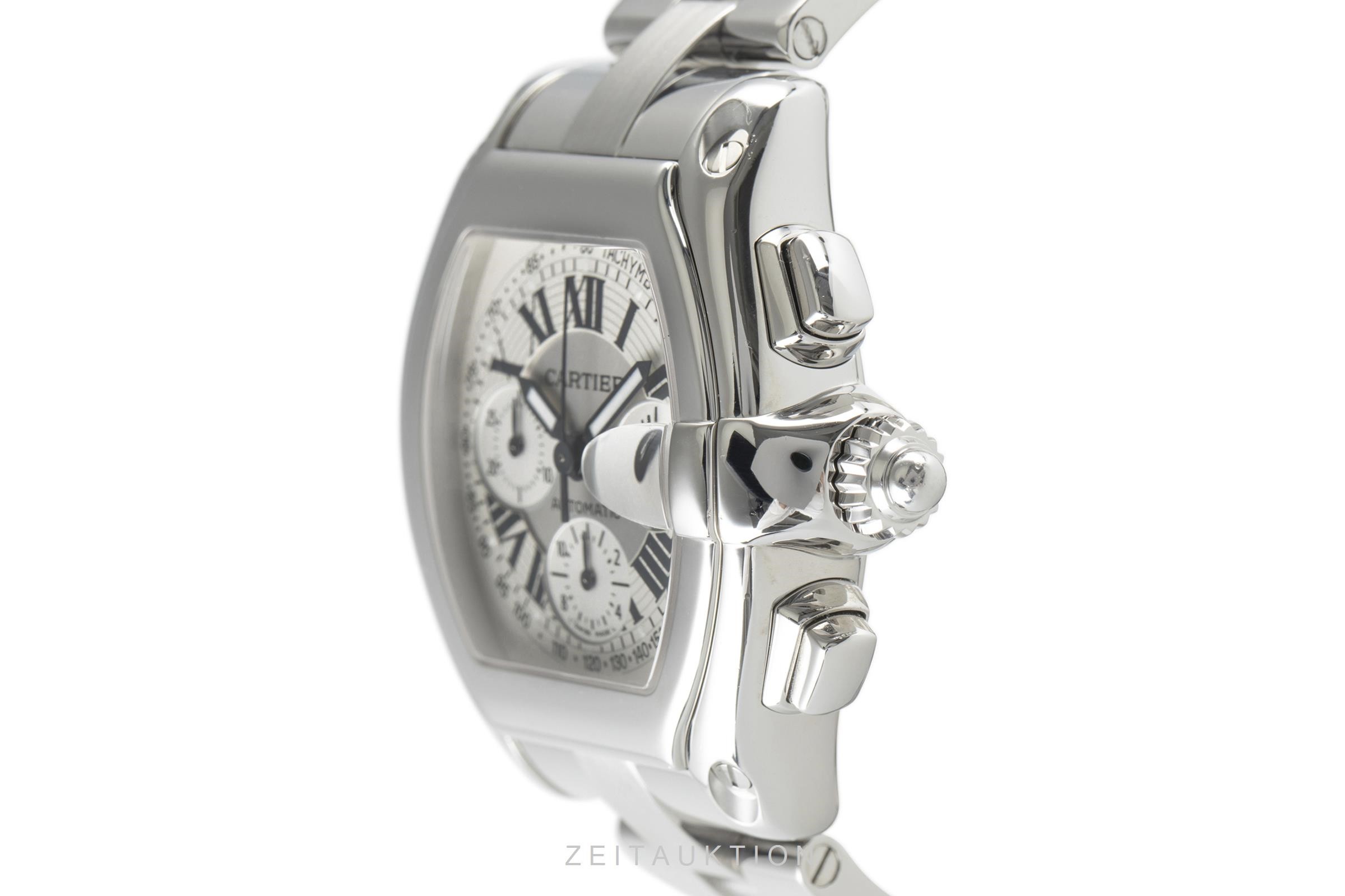 Cartier Roadster cronógrafo acero automático Kal. 8510 Ref. 2618  | Zeitauktion