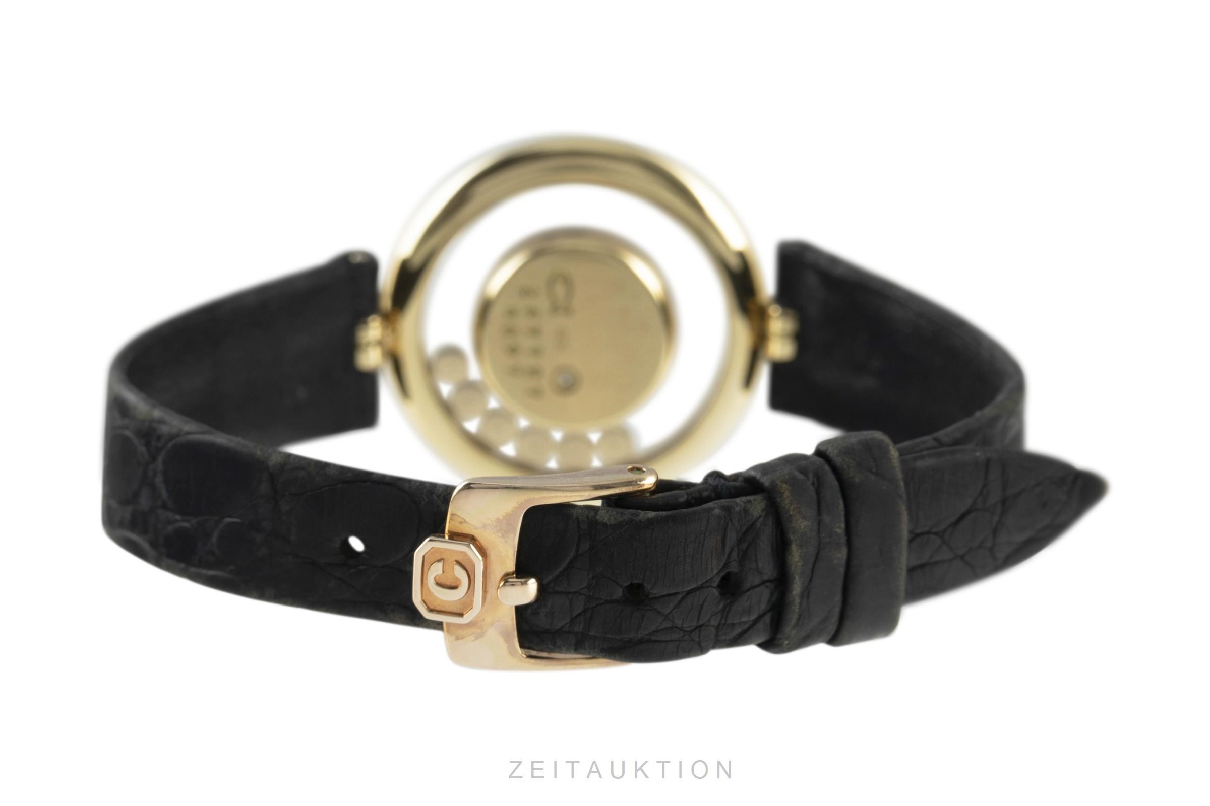 Chopard Happy Diamonds 18k Gold Quarz Ref. 520/5503  | Zeitauktion