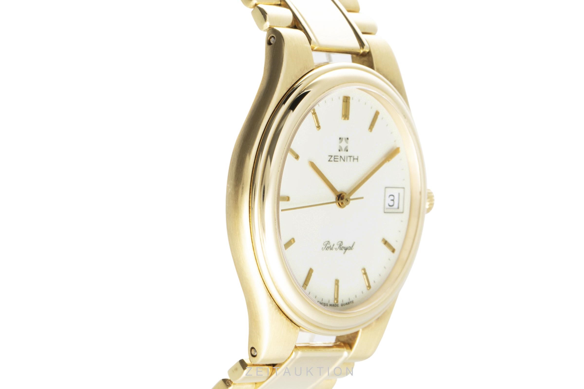 Zenith Port Royal 18k Gold Quarz Kal. 22.6 Ref. 60-2510.226  | Zeitauktion