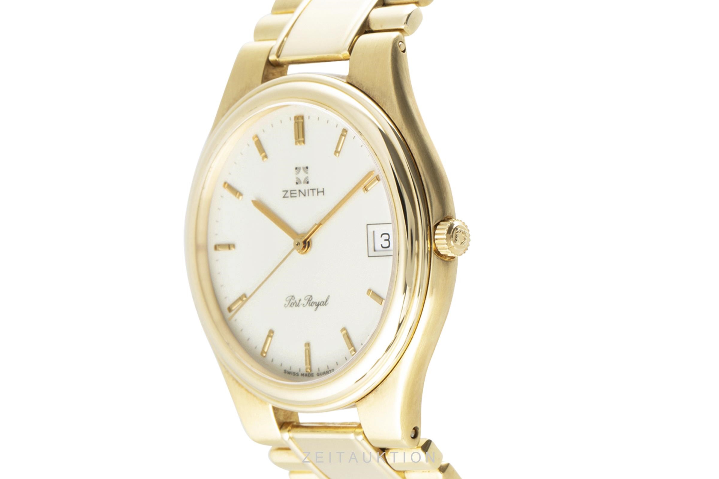 Zenith Port Royal or 18 ct quartz Kal. 22.6 Ref. 60-2510.226  | Zeitauktion