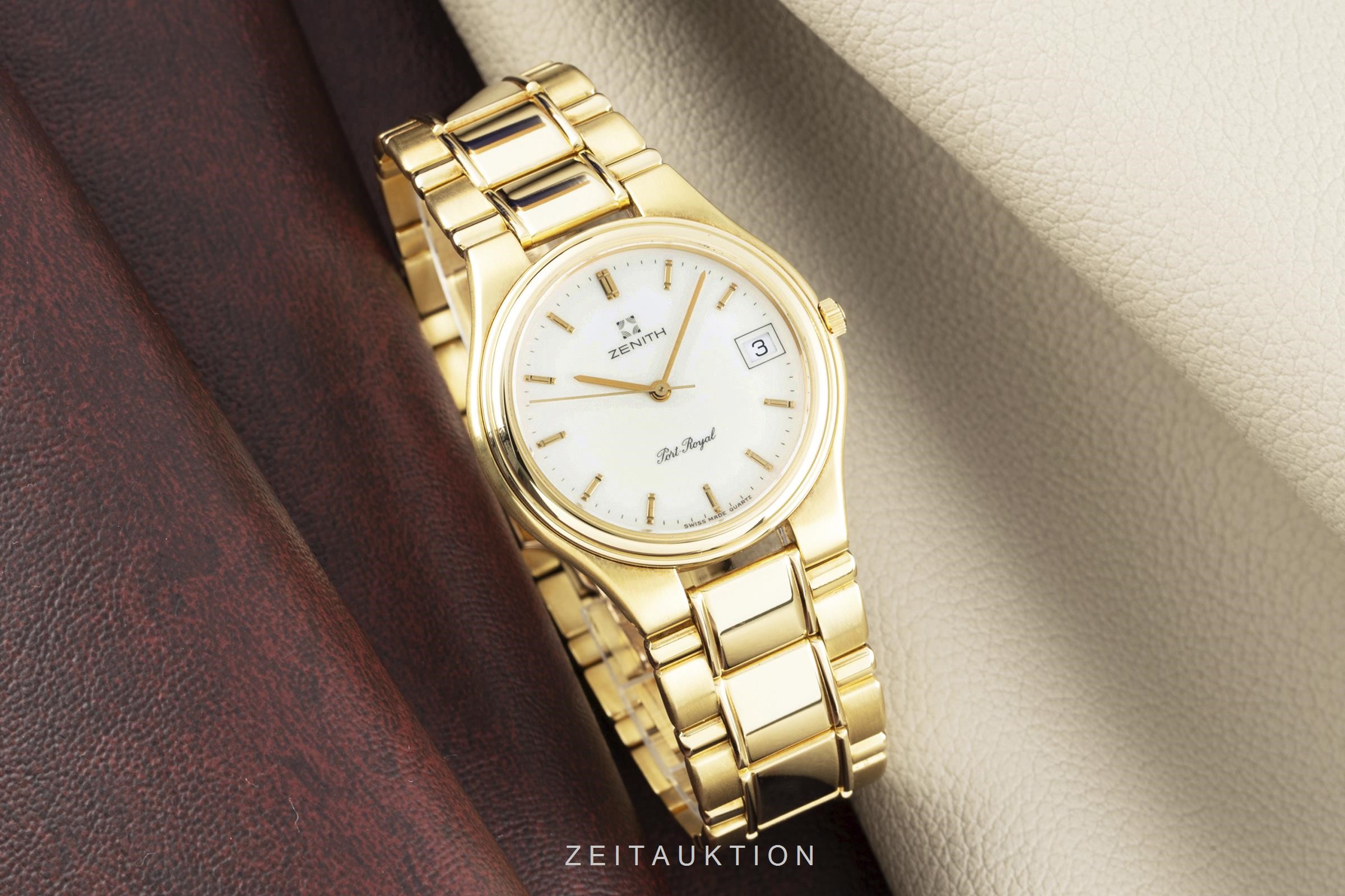 Zenith Port Royal oro de 18 quilates cuarzo Kal. 22.6 Ref. 60-2510.226  | Zeitauktion