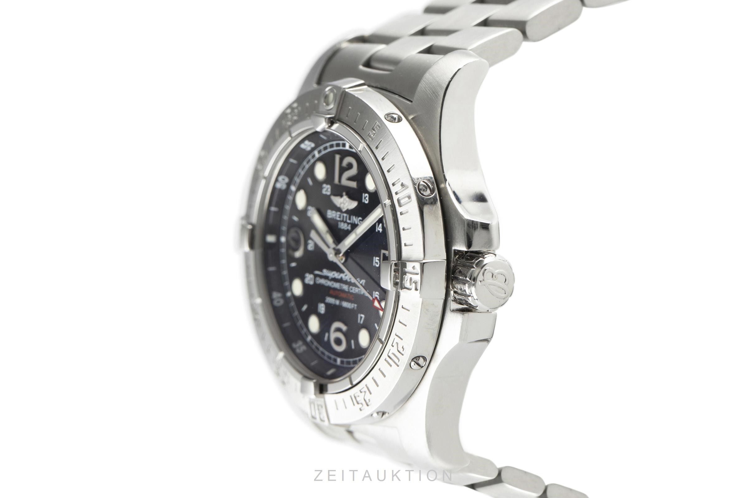 Breitling Superocean acero automático Kal. B17 Ref. A17390  | Zeitauktion