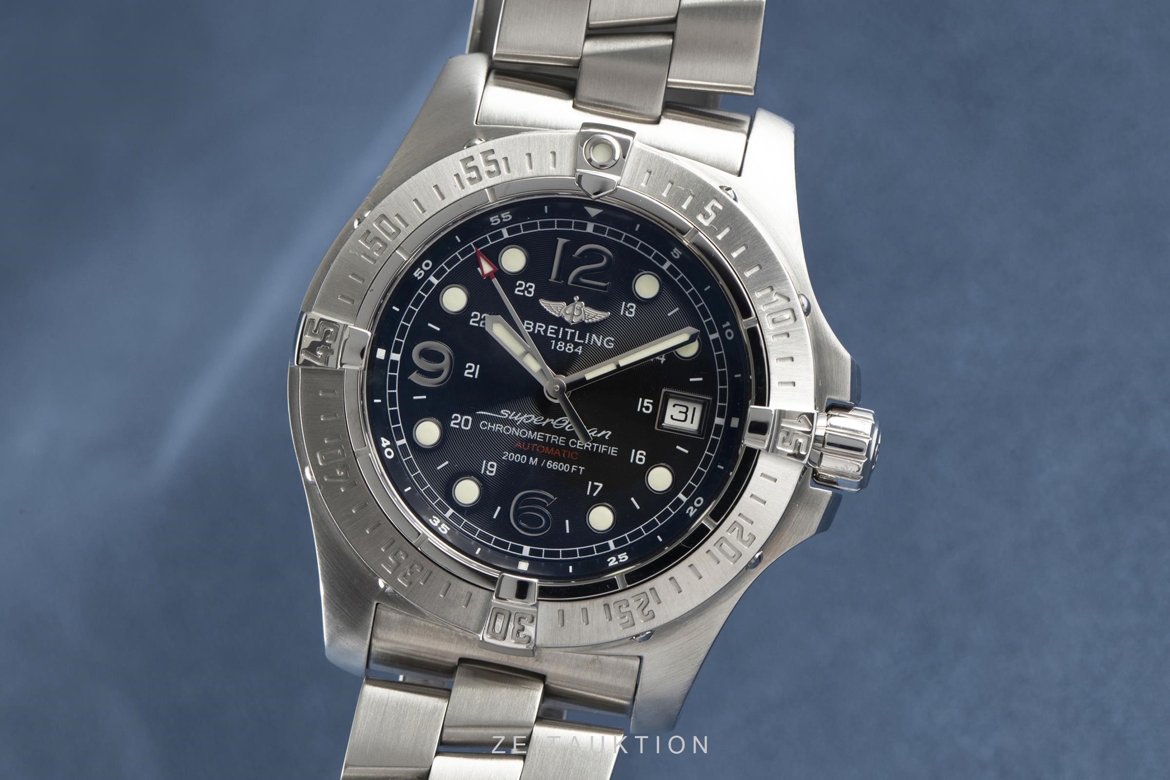 Breitling Superocean acier automatique Kal. B17 Ref. A17390  | Zeitauktion