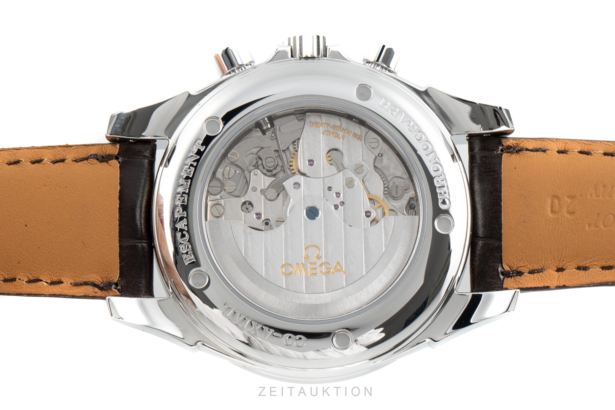 Omega De Ville Chronograph Stahl Automatik Kal. 3313 Ref. 4841.31.32  | Zeitauktion