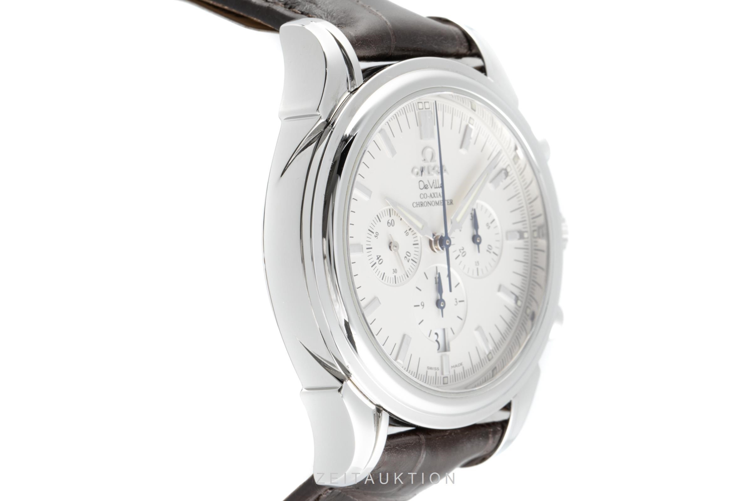 Omega De Ville chronographe acier automatique Kal. 3313 Ref. 4841.31.32  | Zeitauktion