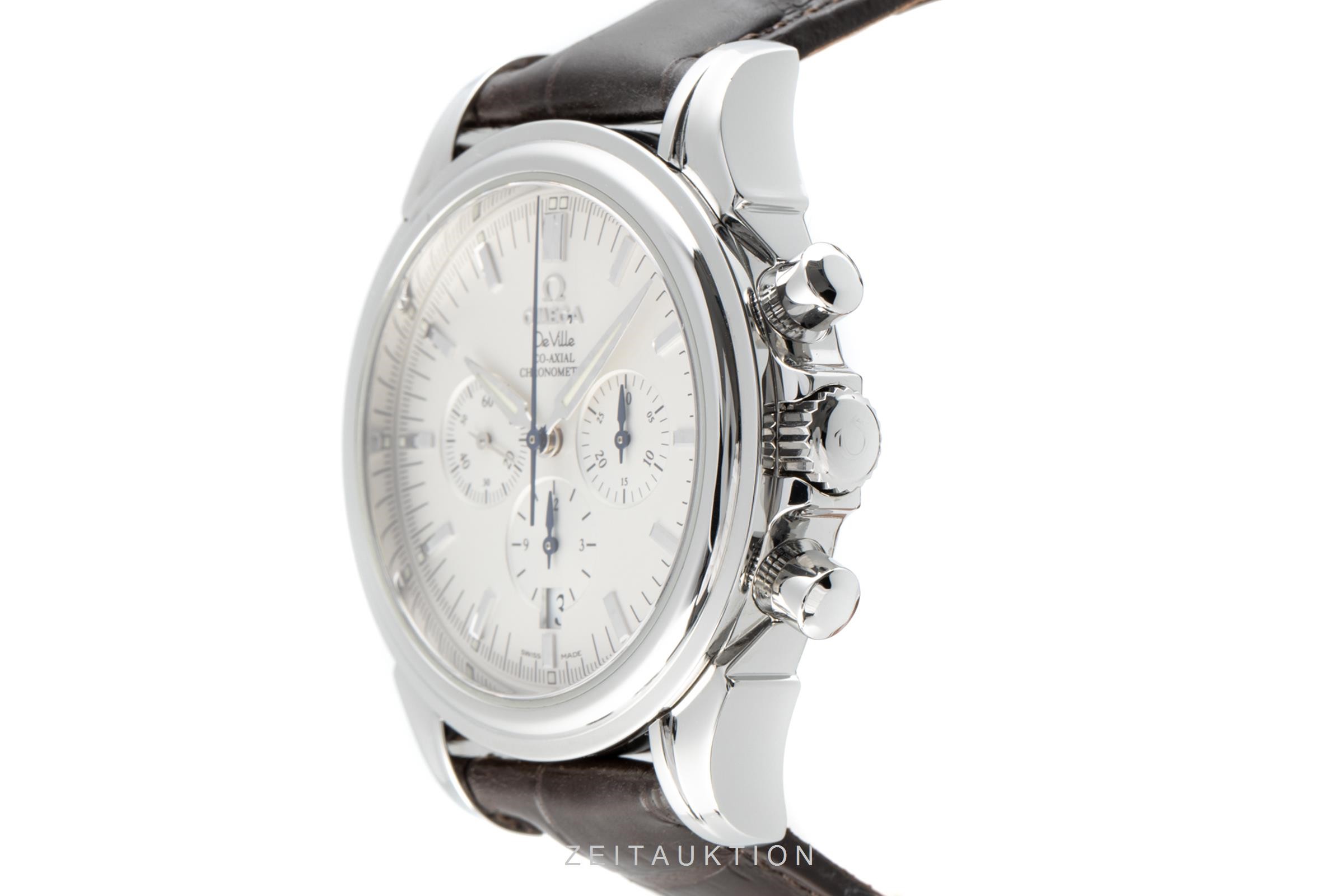 Omega De Ville chronographe acier automatique Kal. 3313 Ref. 4841.31.32  | Zeitauktion