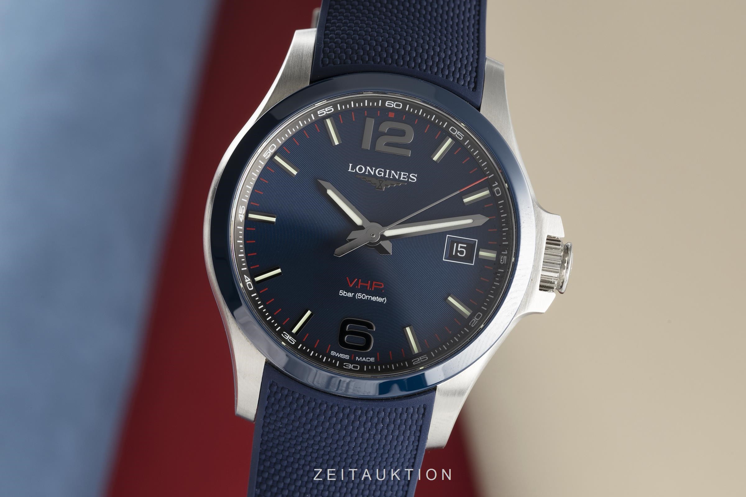 Longines Conquest Stahl Quarz Kal. L2882 Ref. L3.729.4  | Zeitauktion