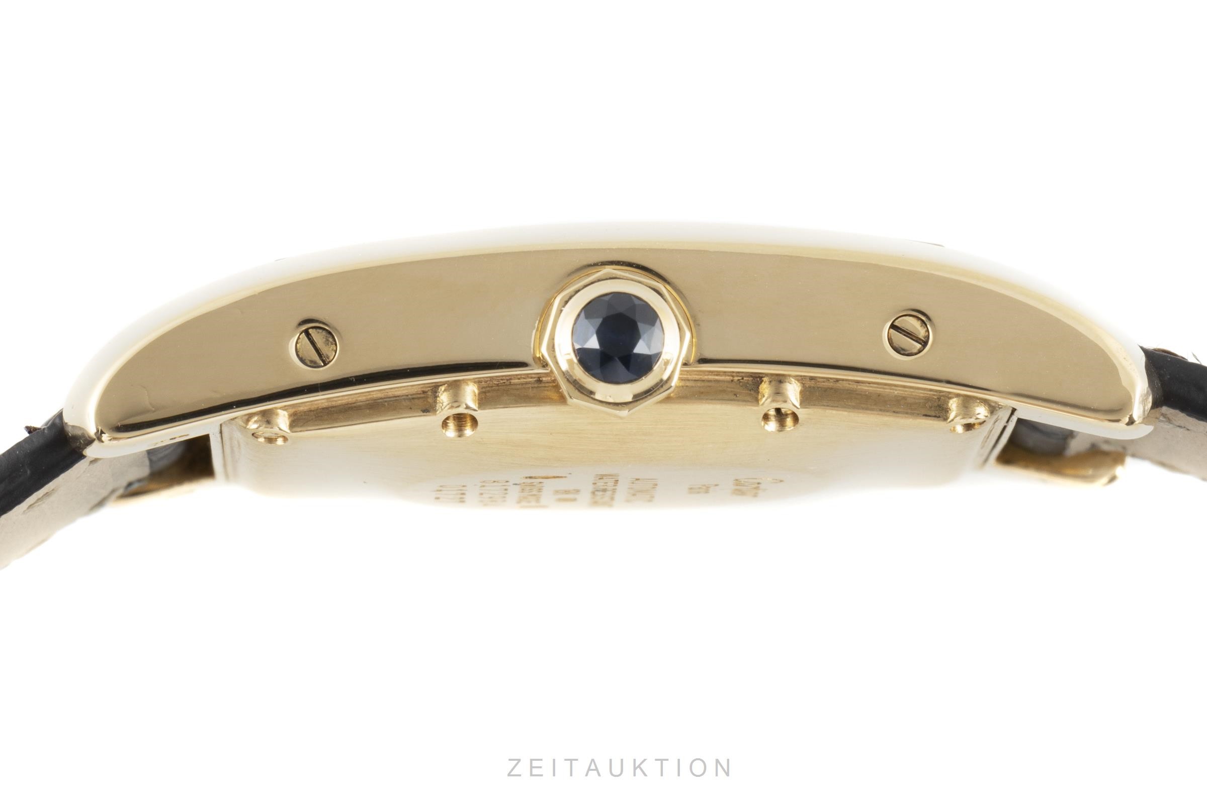 Cartier Tank Américaine 18 ct gold automatic Ref. 8172984  | Zeitauktion