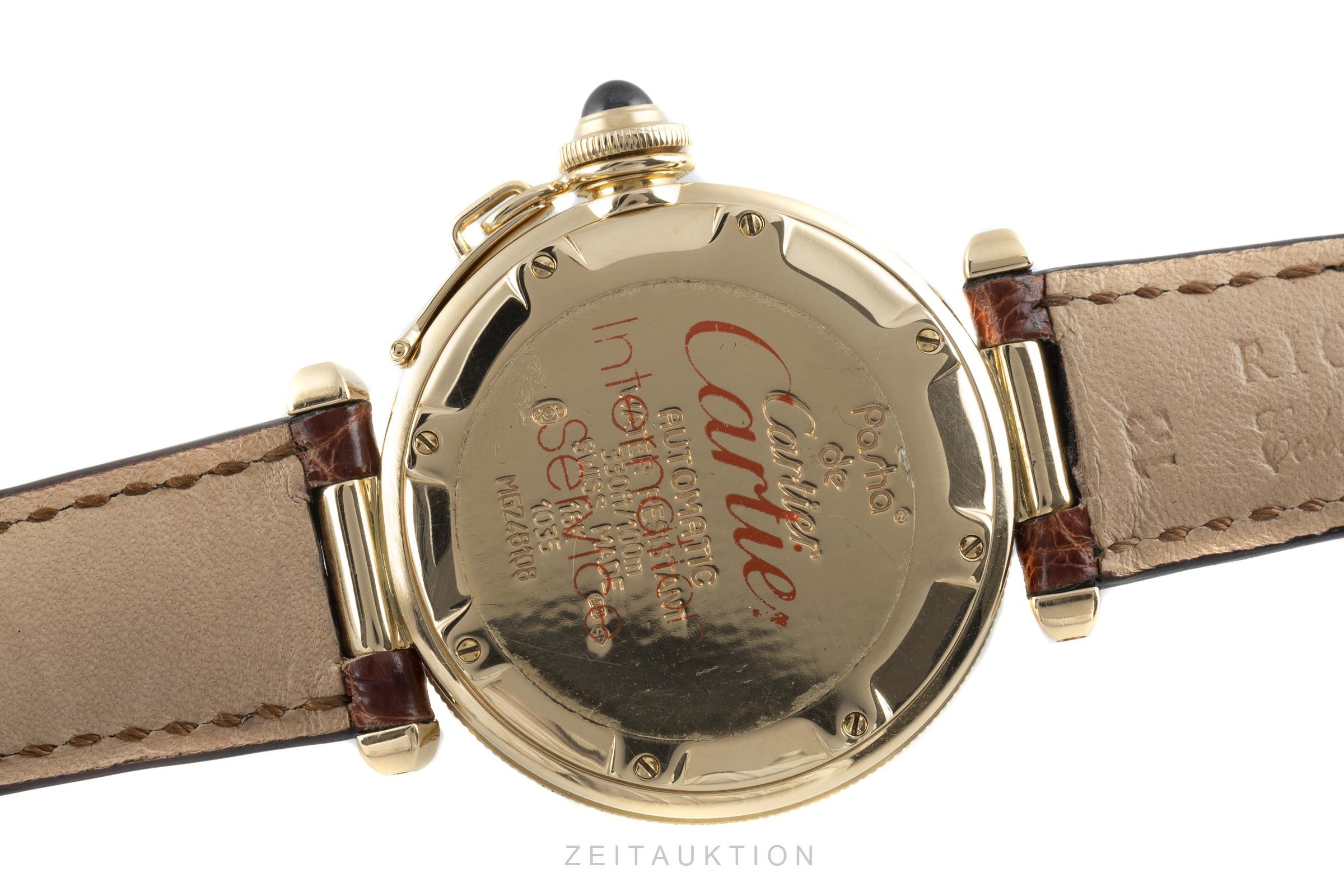 Cartier Pasha or 18 ct automatique Kal. 049 Ref. 1035  | Zeitauktion