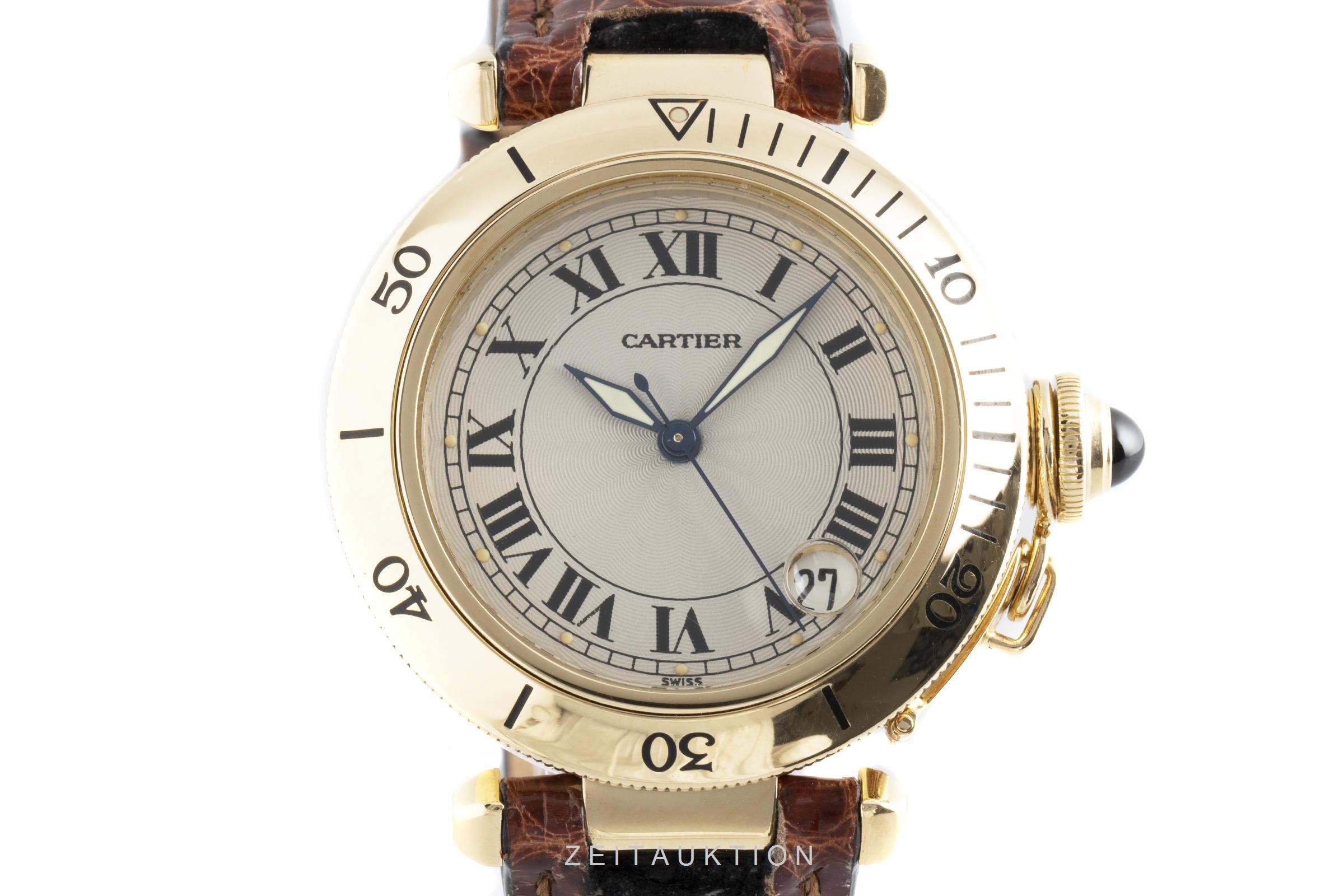 Cartier Pasha 18 ct gold automatic Kal. 049 Ref. 1035 | 2105678