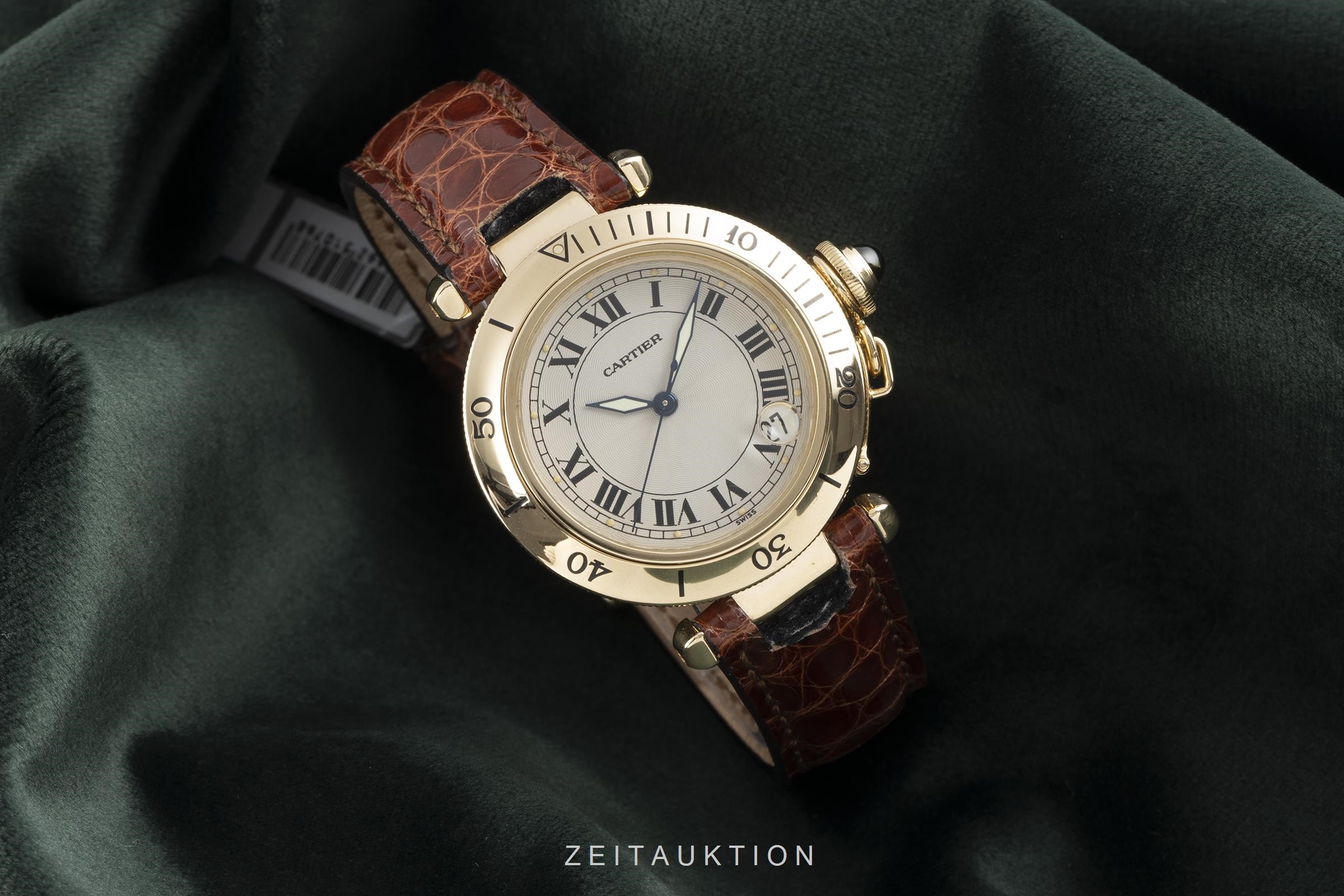 Cartier Pasha or 18 ct automatique Kal. 049 Ref. 1035  | Zeitauktion